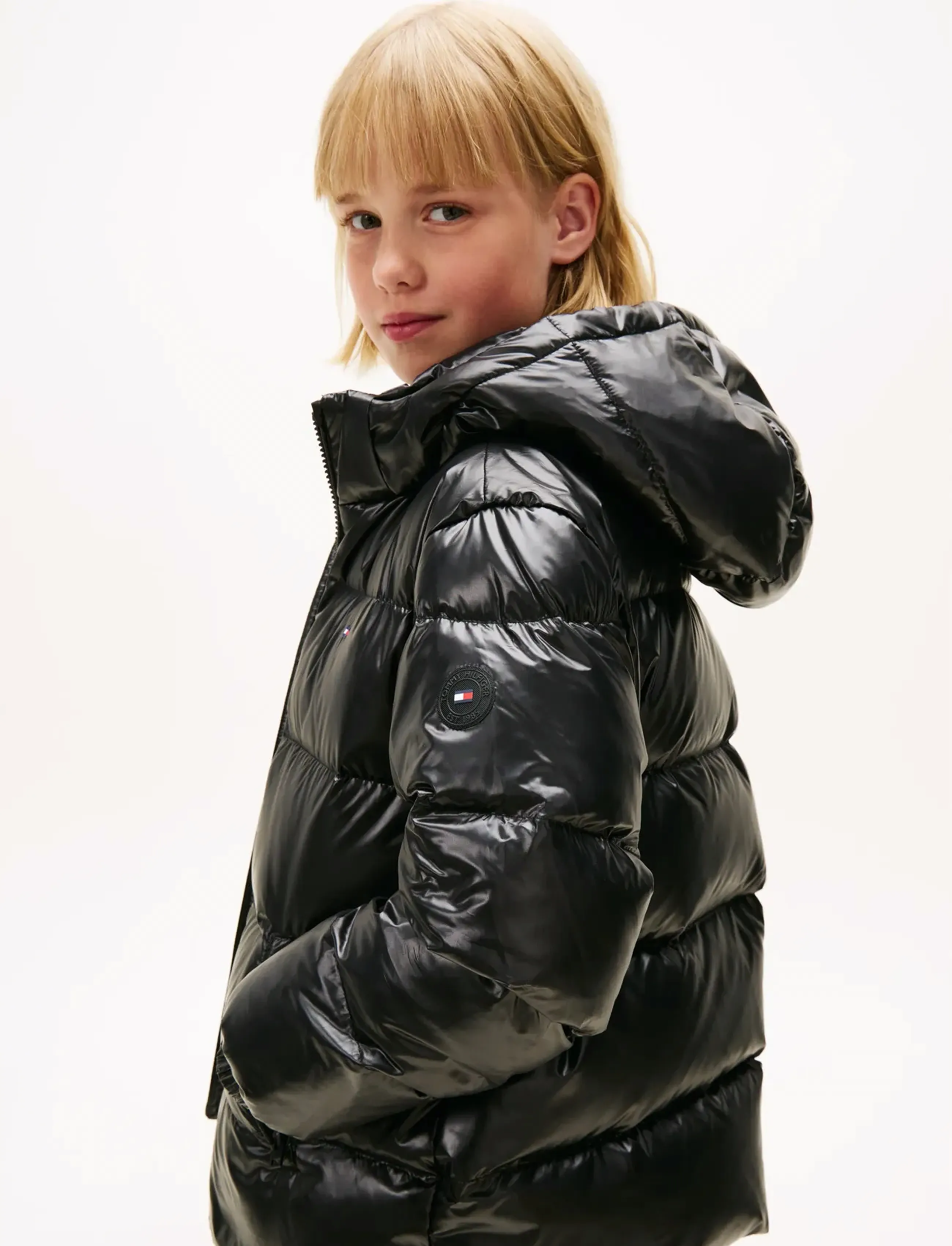 Tommy Hilfiger - ESSENTIAL DOWN JACKET - puhvis ja polsterdatud - black - 4