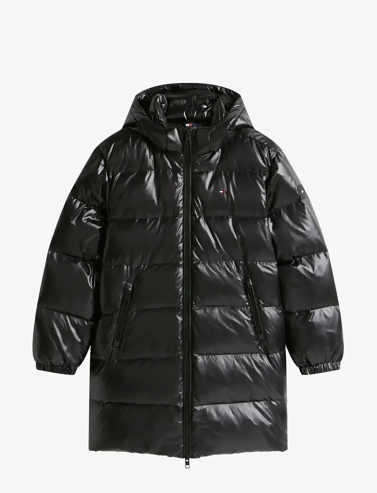 Tommy Hilfiger - ESSENTIAL LONG DOWN JACKET - talvejope - black - 1