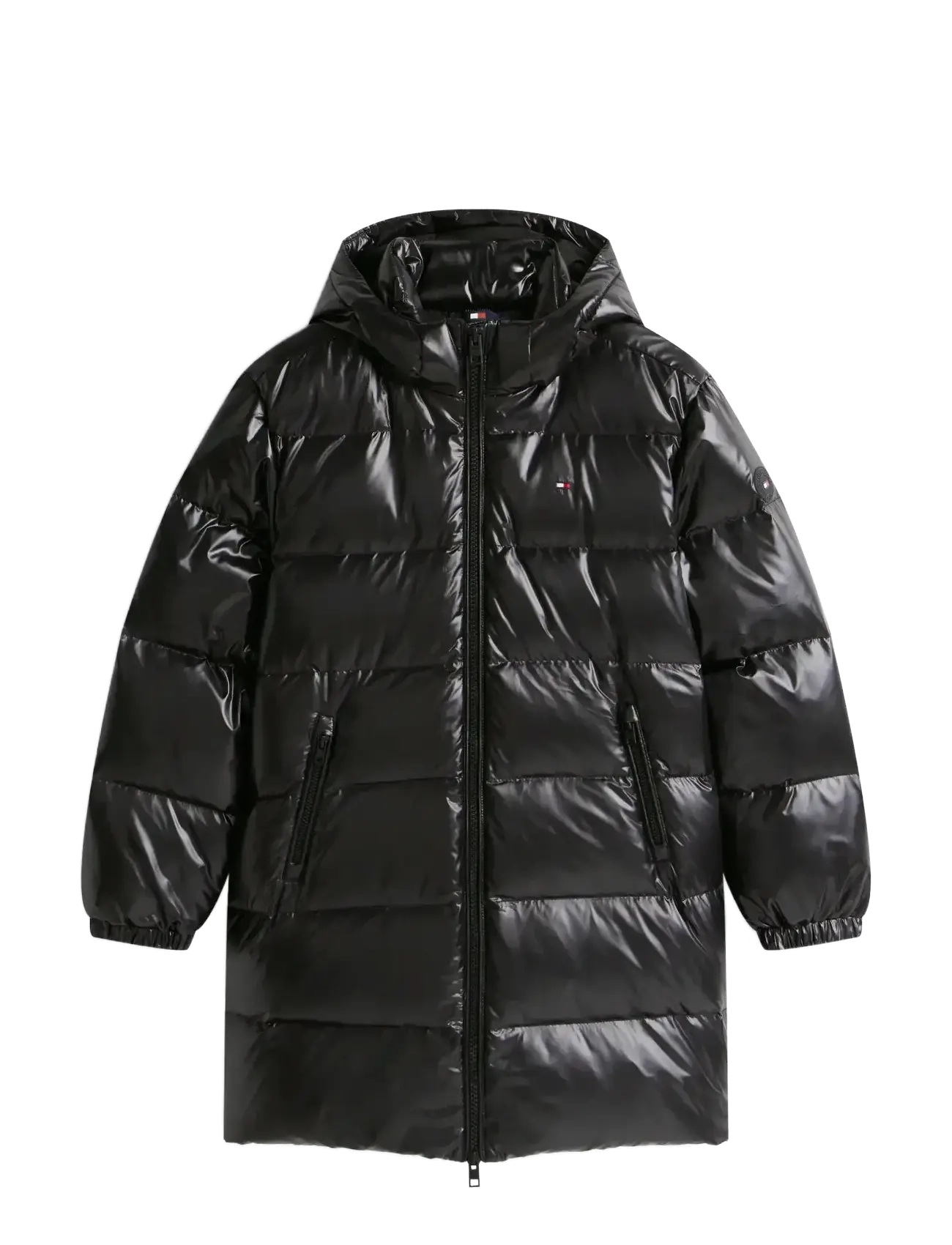 Tommy Hilfiger ESSENTIAL LONG DOWN JACKET - Õueriided - BLACK / black