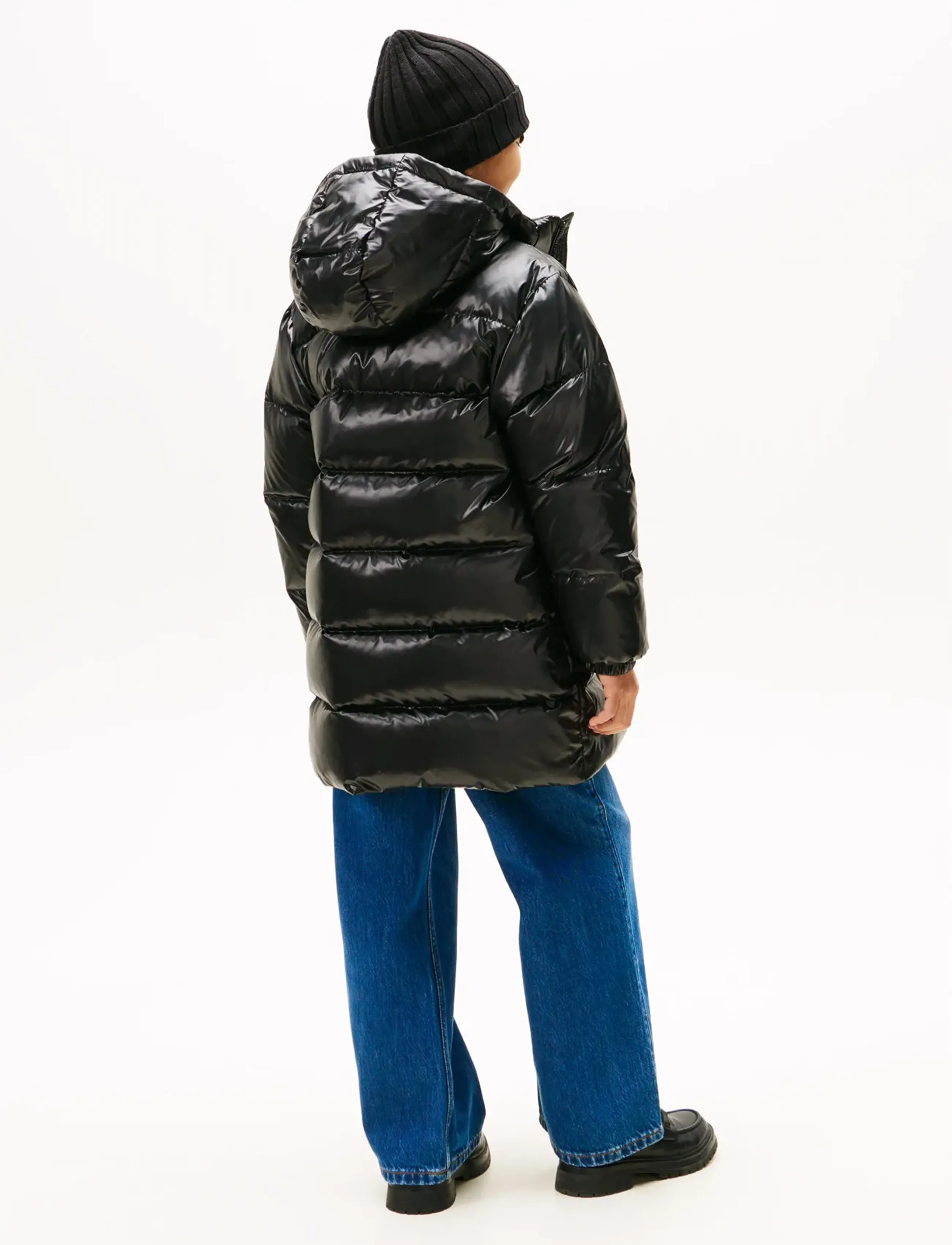 Tommy Hilfiger - ESSENTIAL LONG DOWN JACKET - vinterjackor - black - 3