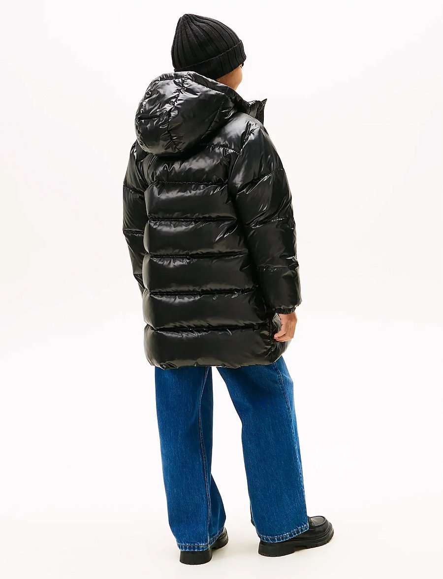 Tommy Hilfiger - ESSENTIAL LONG DOWN JACKET - winterjacke - black - 3