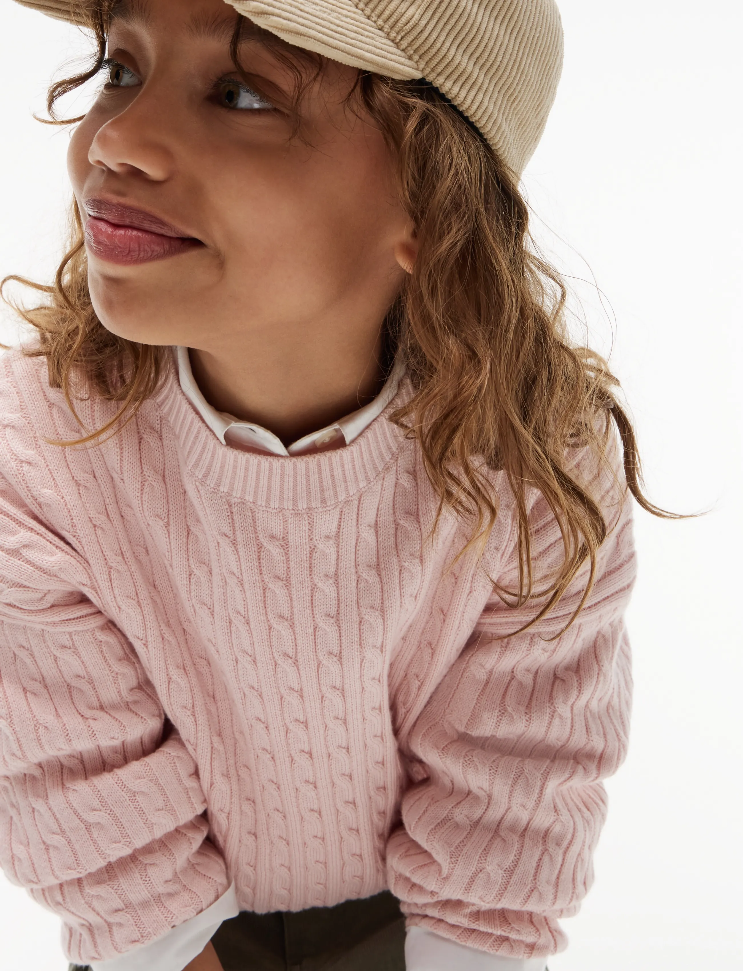 Tommy Hilfiger - CABLE SWEATER - džemprid - whimsy pink - 3
