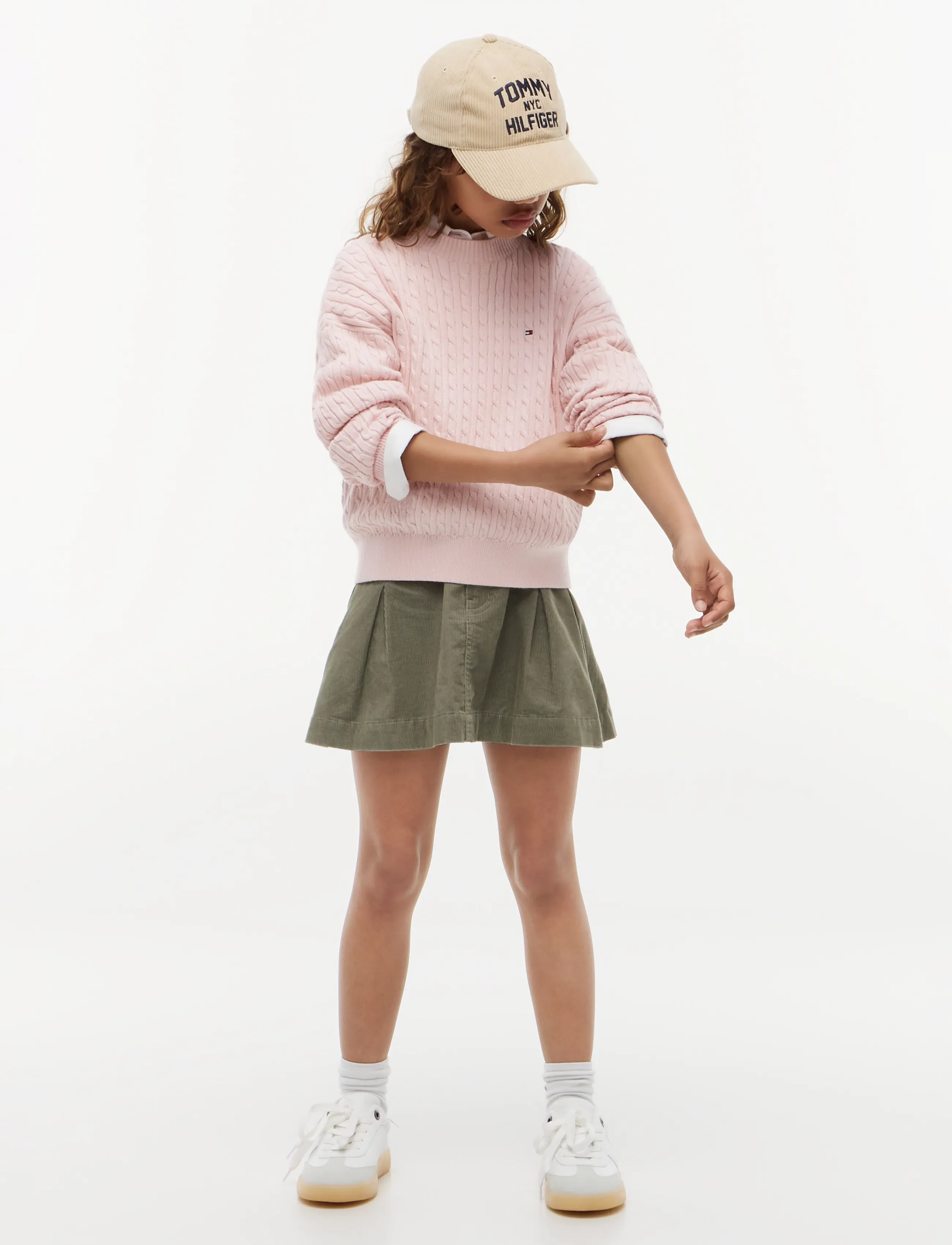 Tommy Hilfiger - CABLE SWEATER - džemprid - whimsy pink - 4