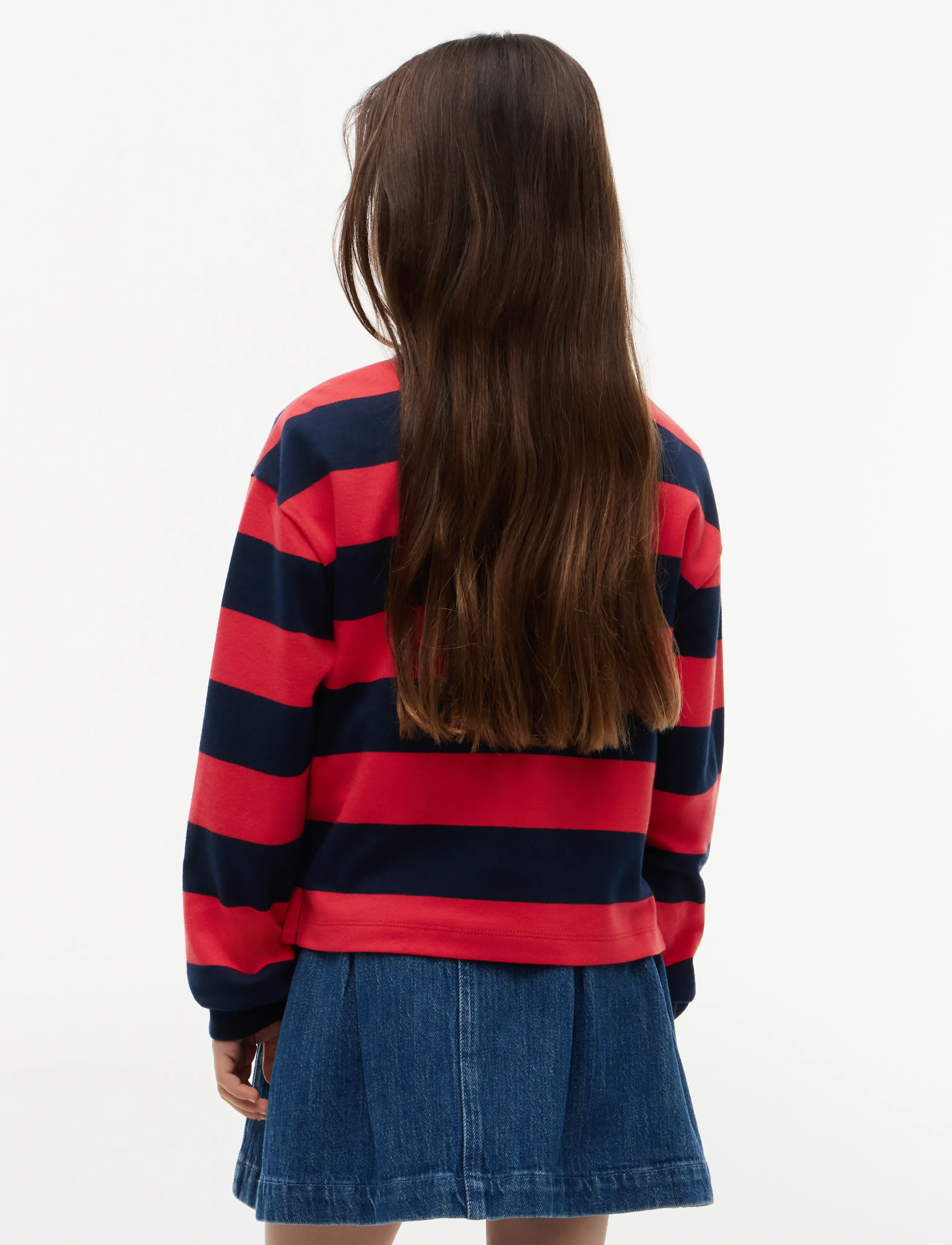 Tommy Hilfiger - STRIPE POLO LS - pikkade varrukatega polod - dark blue stripes - 2