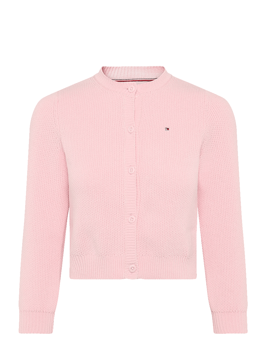 Tommy Hilfiger - CHENILLE CARDIGAN - kardigani - duchess pink - 0