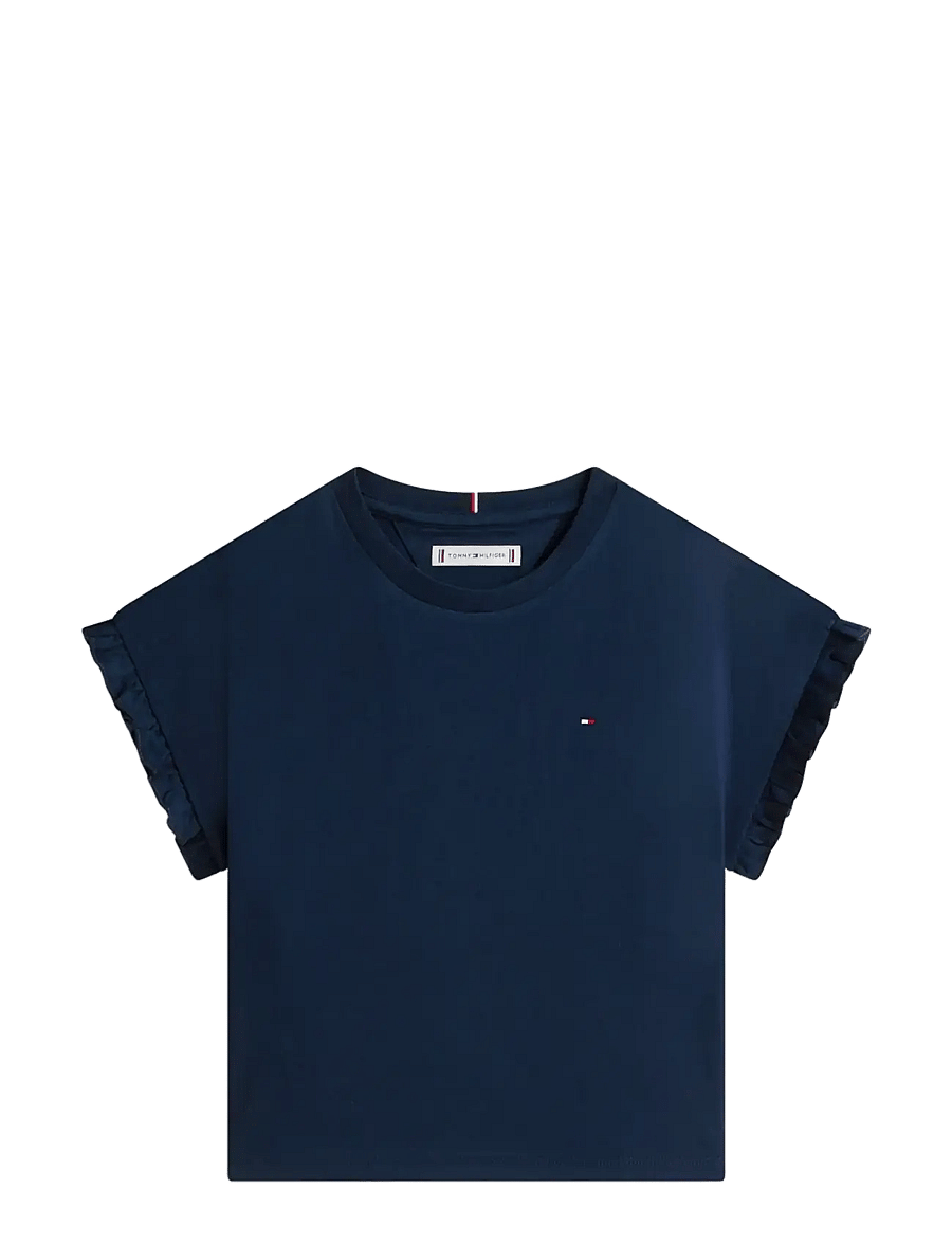 Tommy Hilfiger - ESSENTIAL TOP SS - kurzärmelige - dark night navy - 1