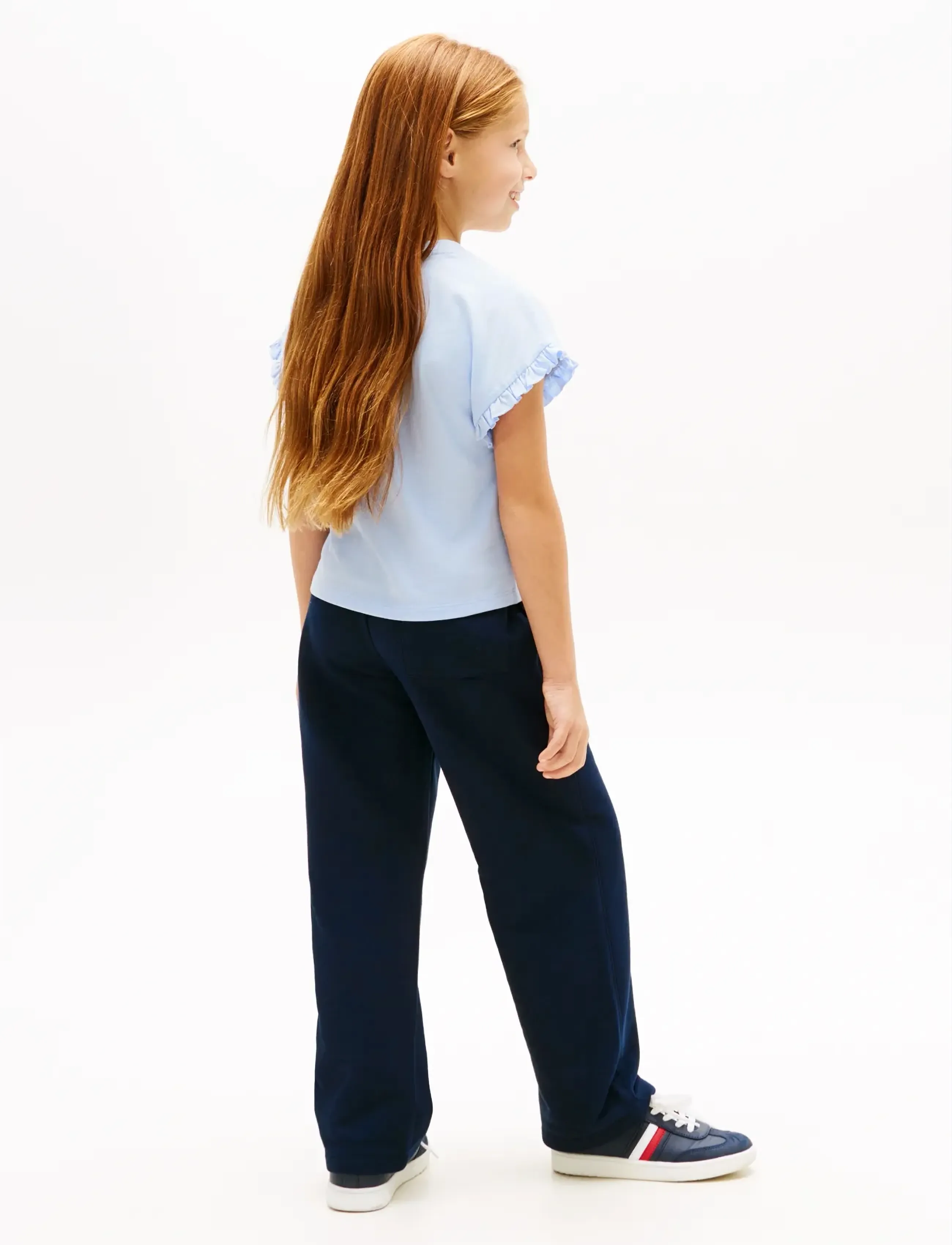 Tommy Hilfiger - ESSENTIAL TOP SS - kortærmede t-shirts - sweet blue - 2