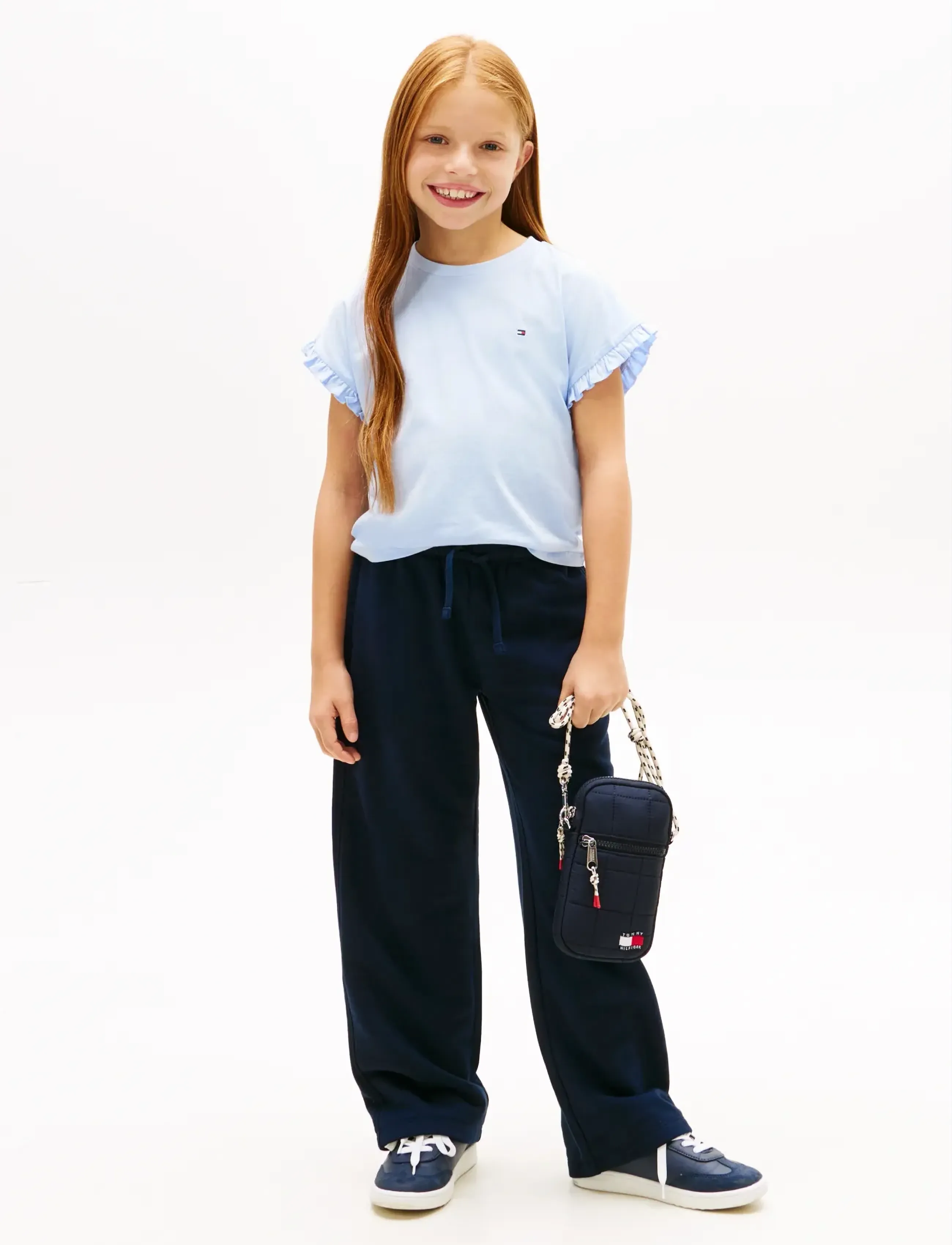 Tommy Hilfiger - ESSENTIAL TOP SS - kortærmede t-shirts - sweet blue - 3