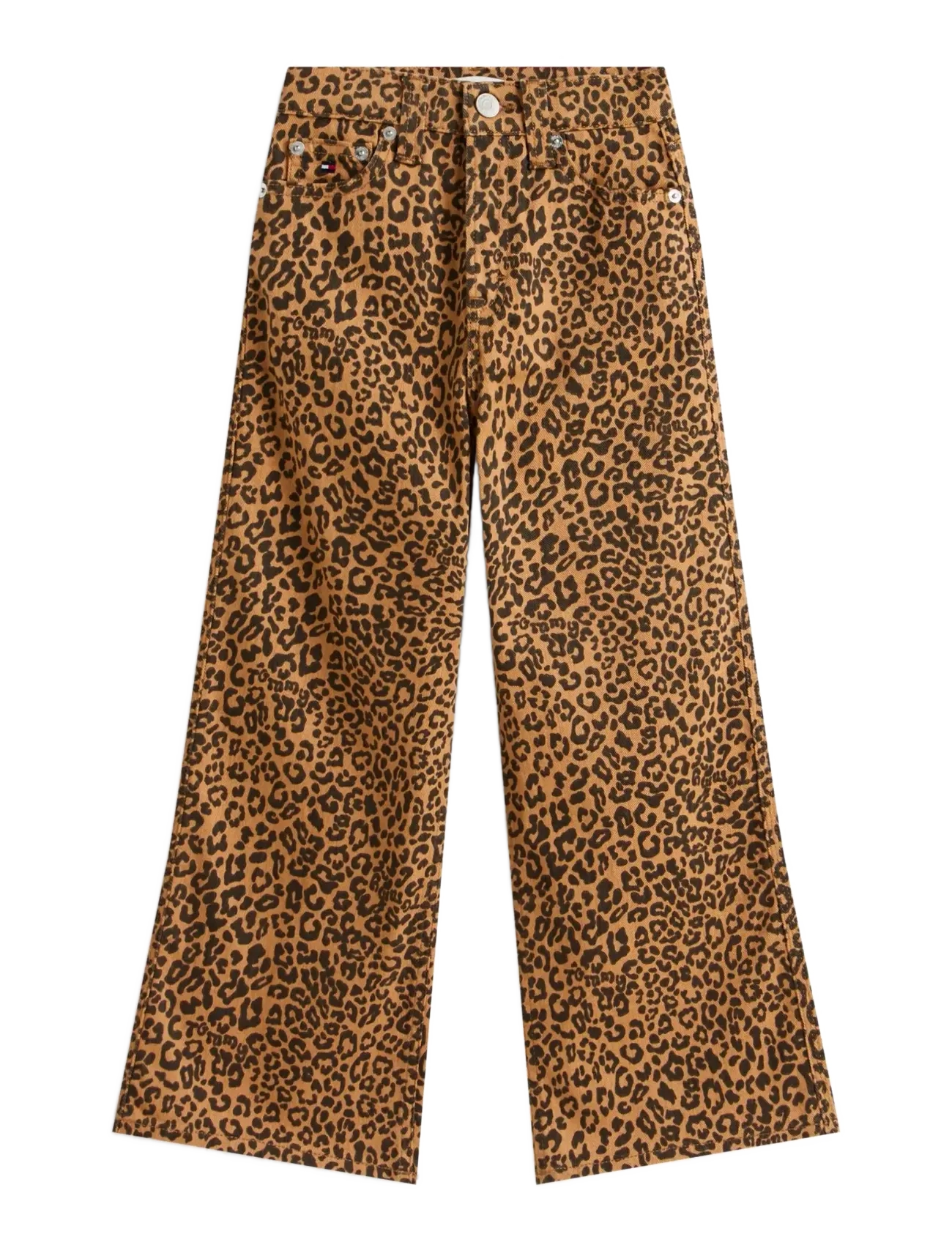 Tommy Hilfiger MABEL LEOPARD AOP - Tøj - LEOPARDDENIM / multi