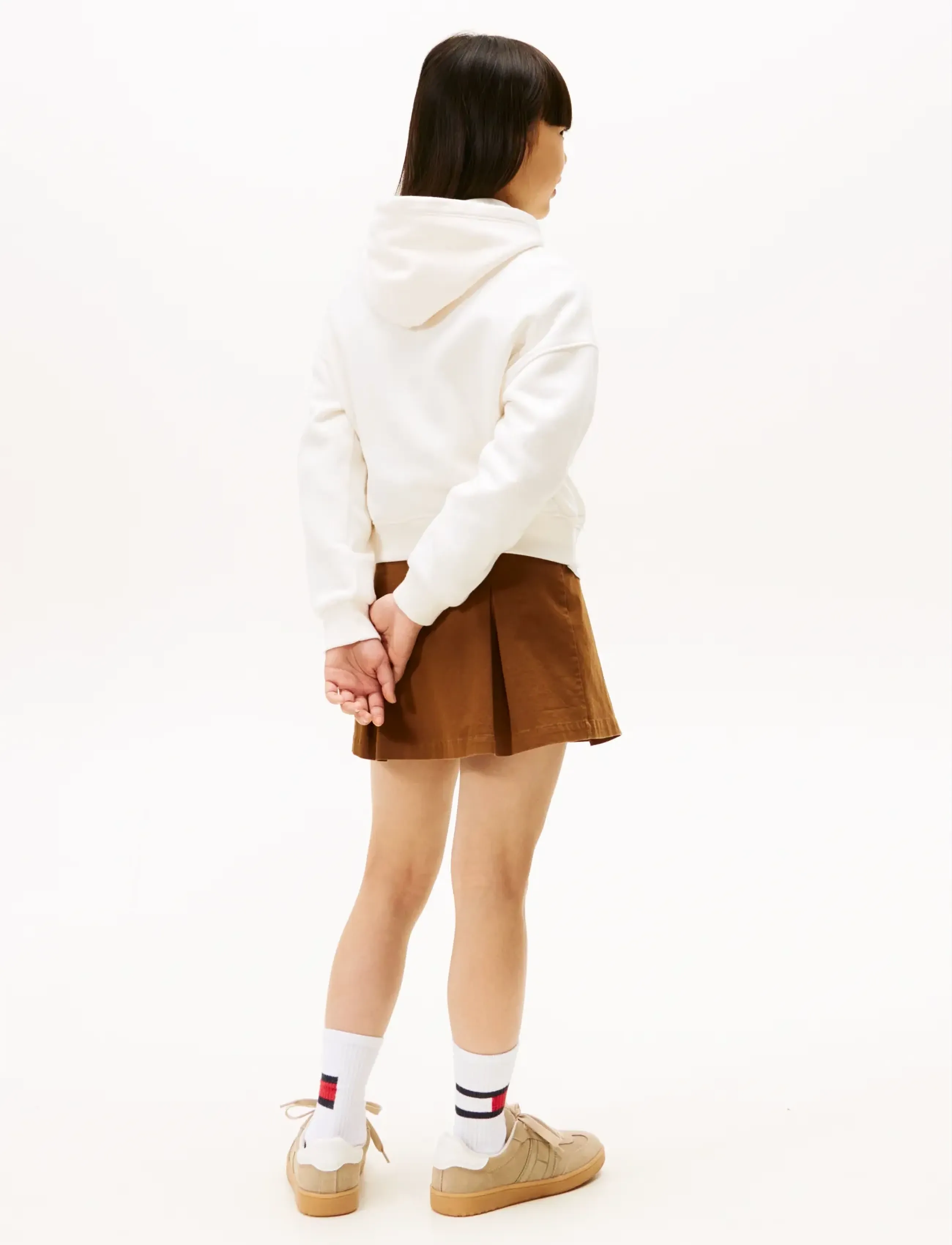 Tommy Hilfiger - RHINE STONE FLAG HOODIE - kapuzenpullover - ivory silk - 3