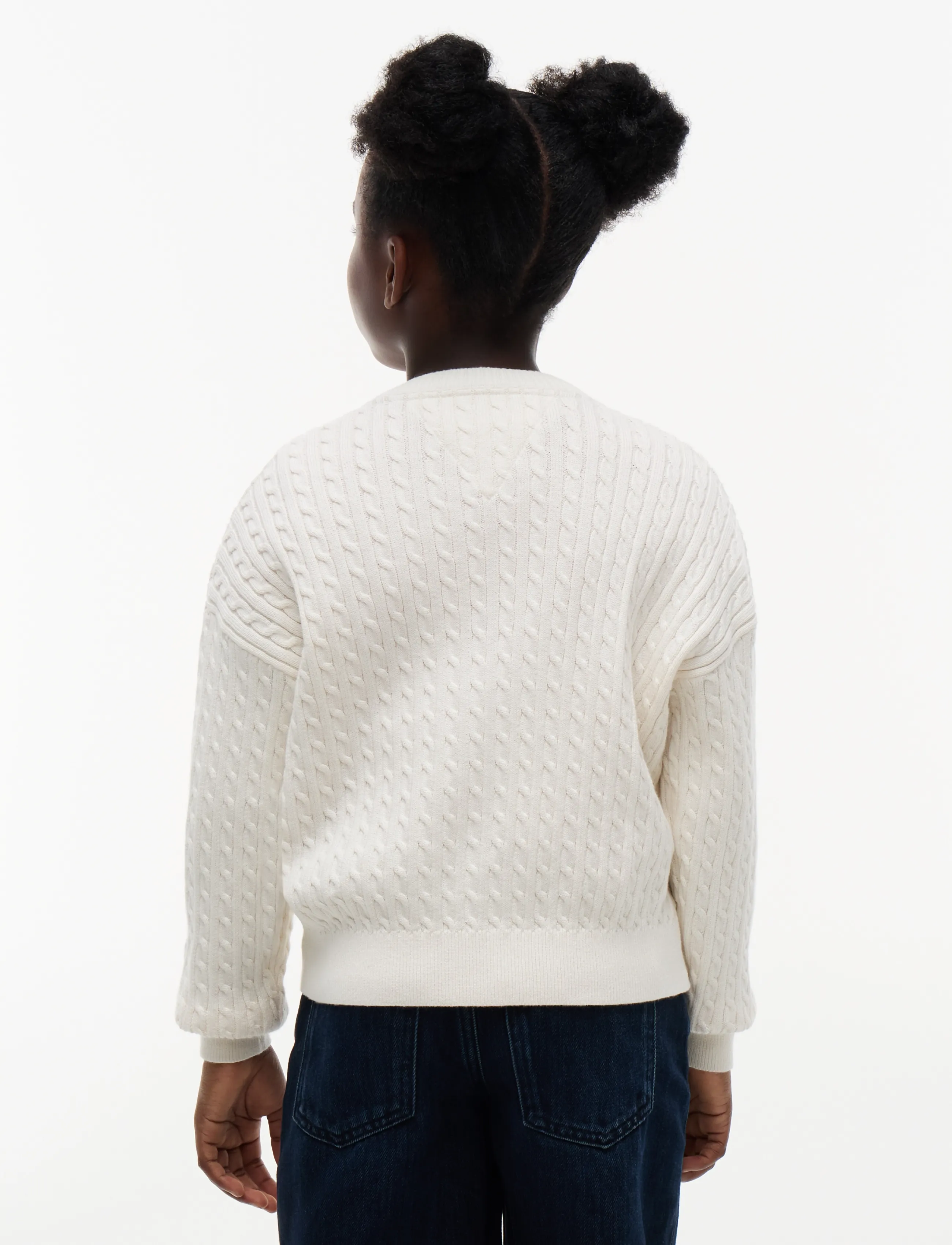 Tommy Hilfiger - CABLE CARDIGAN - kardiganid - ivory petal - 2