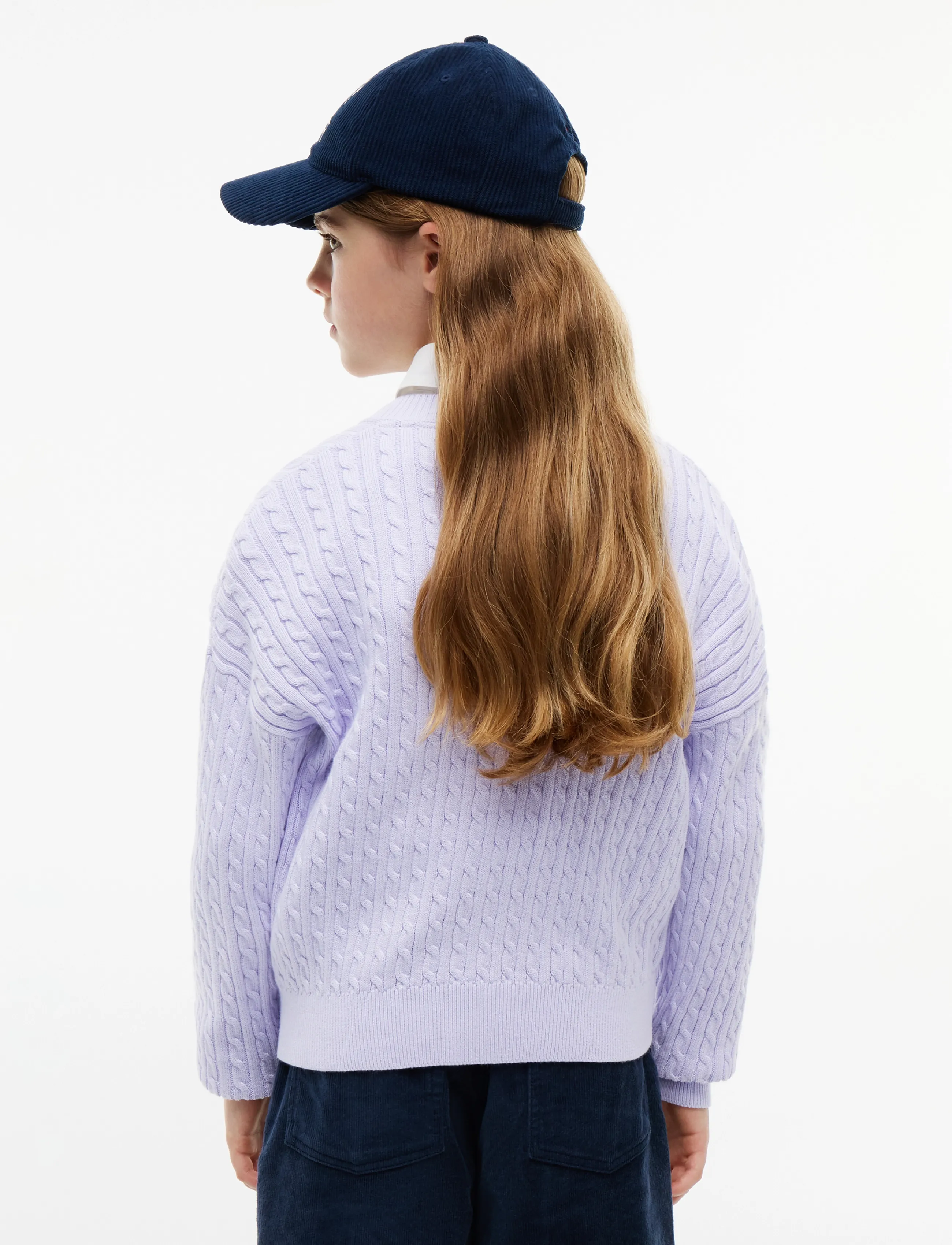 Tommy Hilfiger - CABLE CARDIGAN - kardiganid - lavender ice - 2