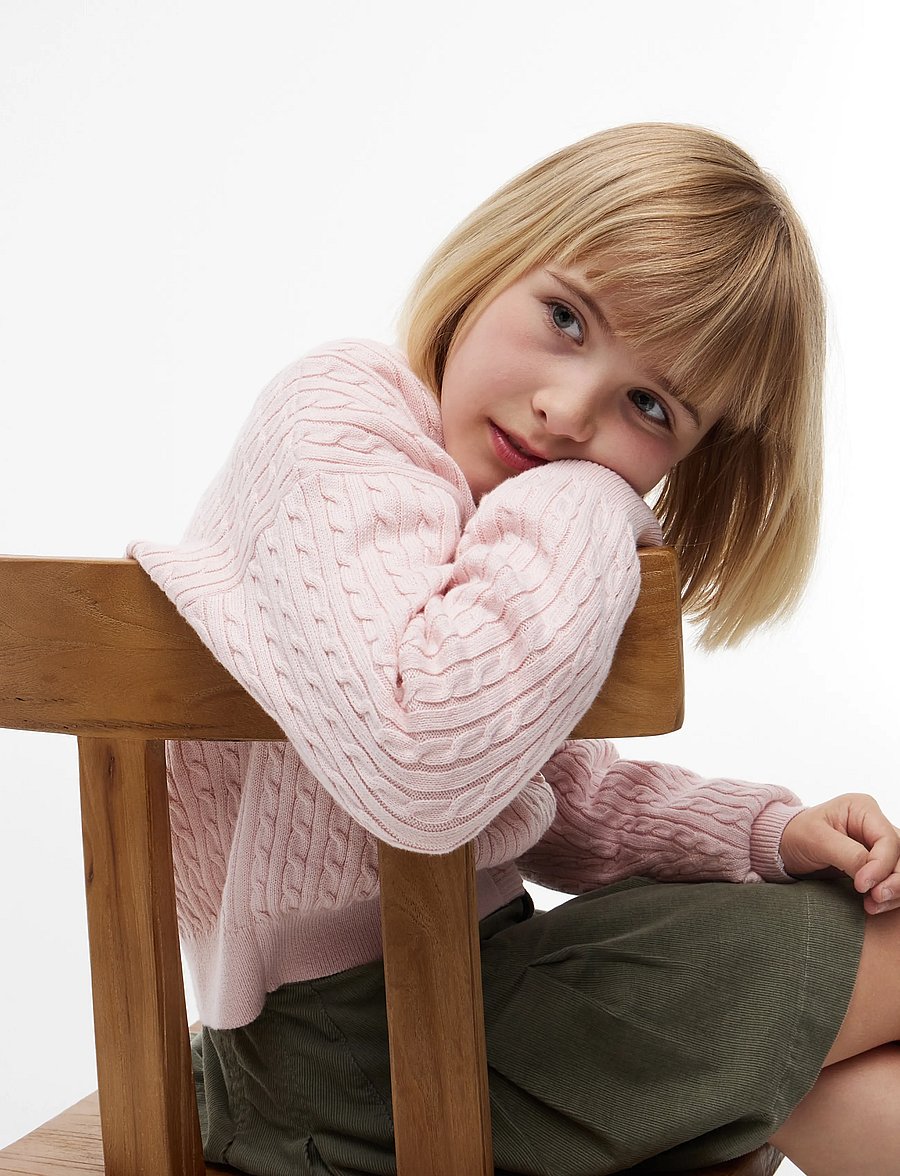 Tommy Hilfiger - CABLE CARDIGAN - kardiganid - whimsy pink - 3