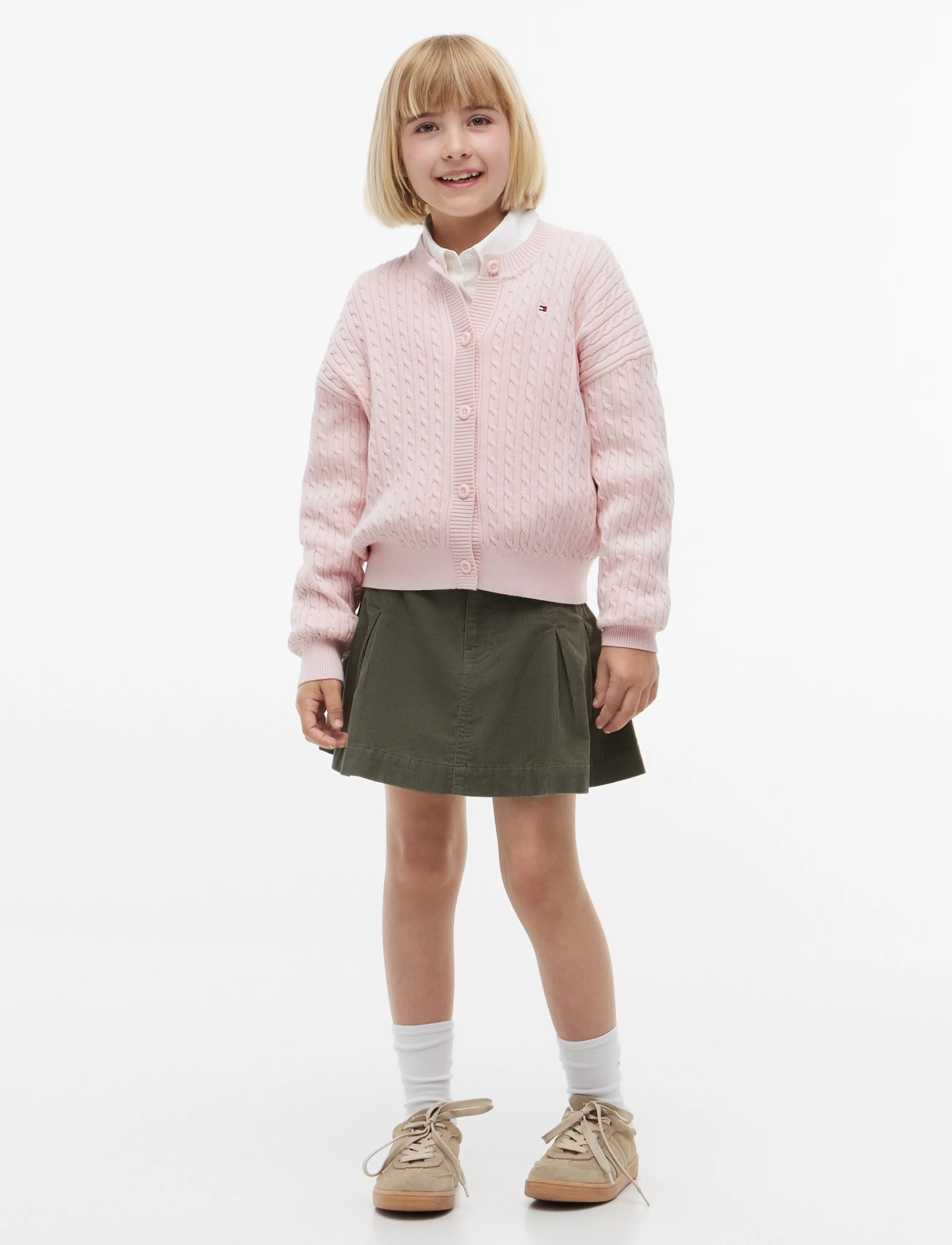 Tommy Hilfiger - CABLE CARDIGAN - kardiganid - whimsy pink - 4
