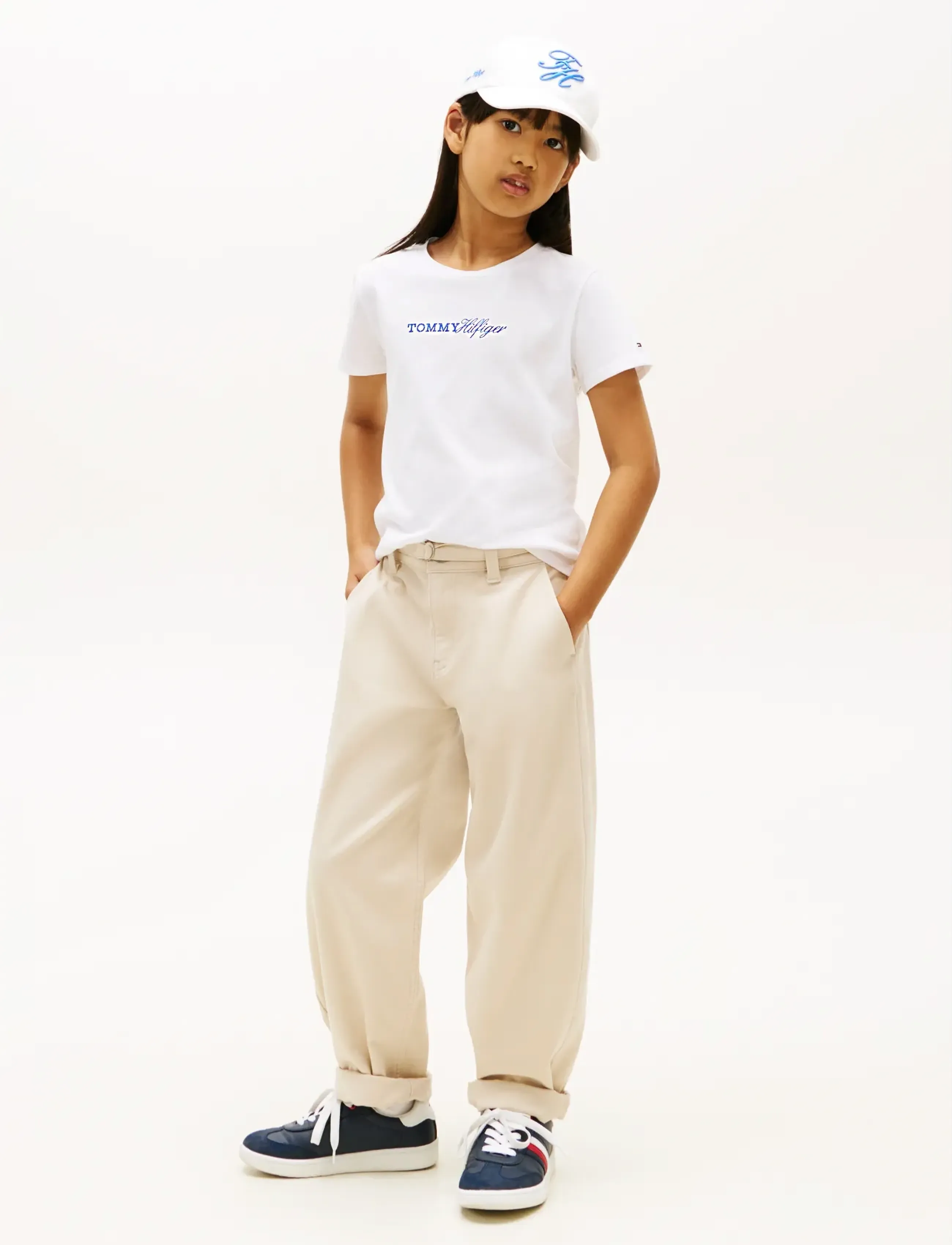 Tommy Hilfiger - TOMMY SCRIPT TEE SS - lühikeste varrukatega t-särgid - white - 3
