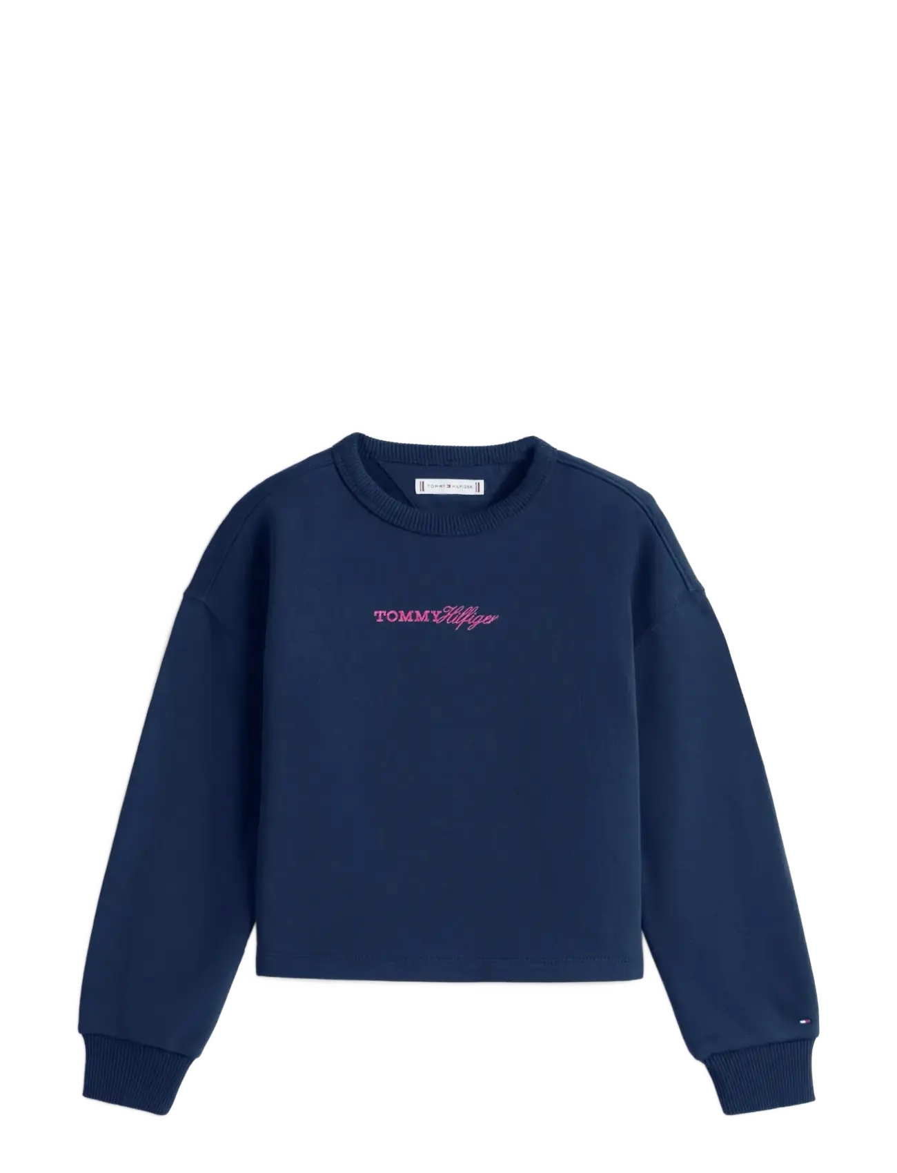Tommy Hilfiger GLITTER TOMMY CREW - App deal - DARK NIGHT NAVY / navy
