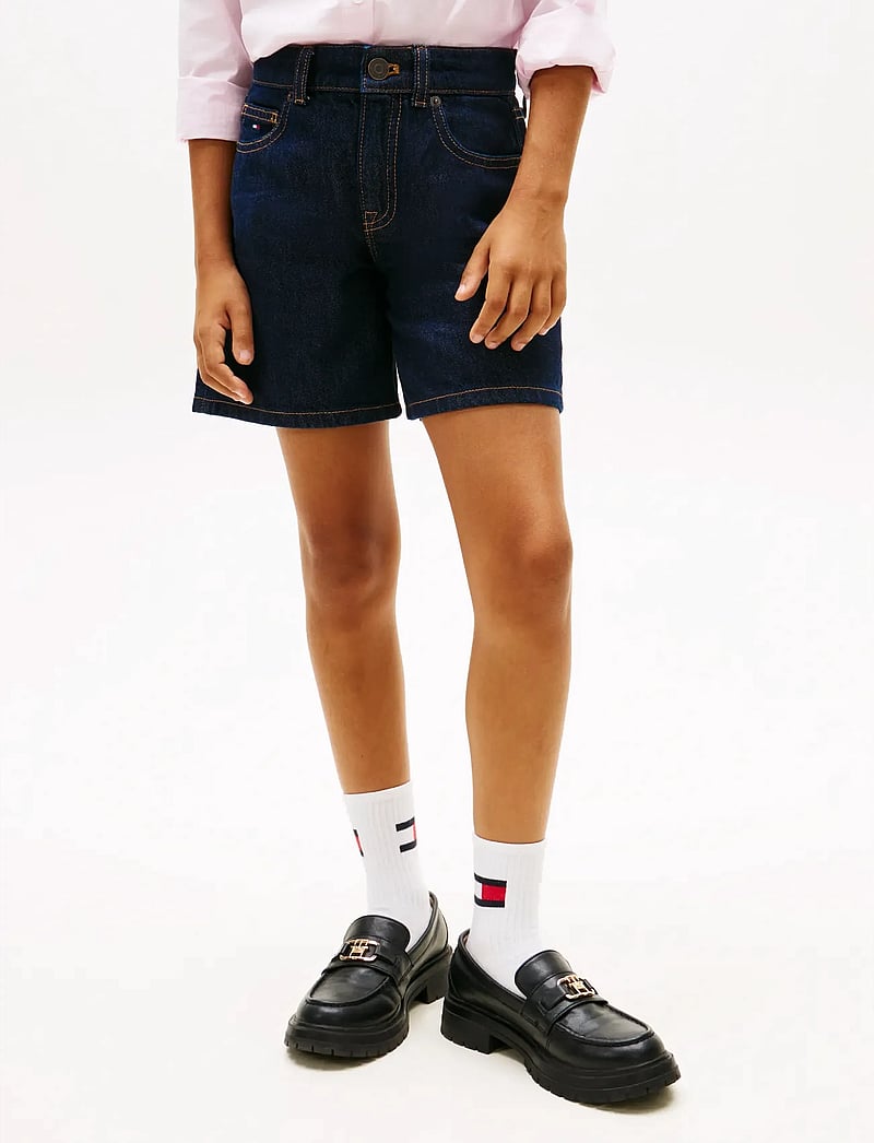 Tommy Hilfiger - BERMUDA DENIM SHORT RINSE - jeansshorts - rinse - 0