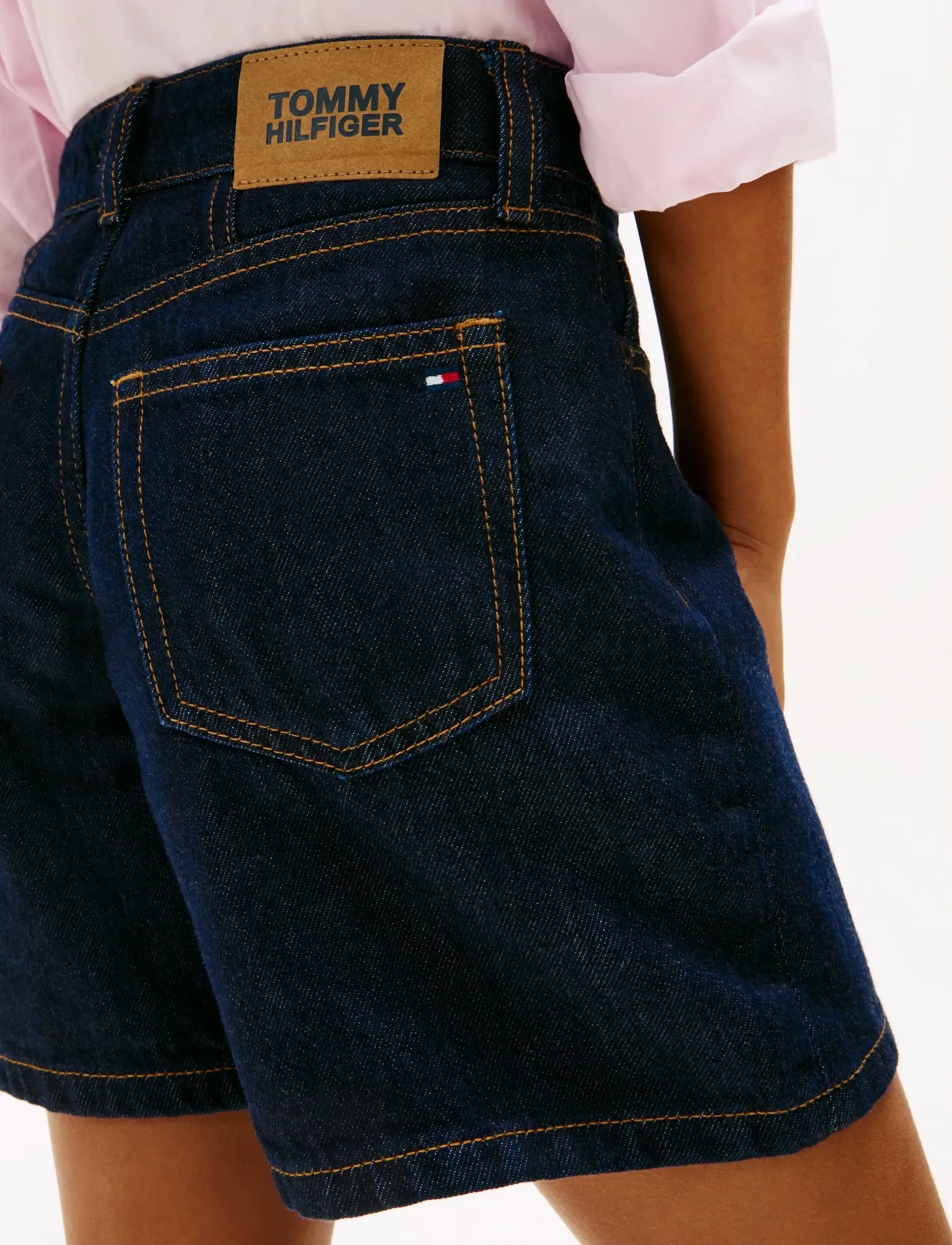 Tommy Hilfiger - BERMUDA DENIM SHORT RINSE - denimshorts - rinse - 4