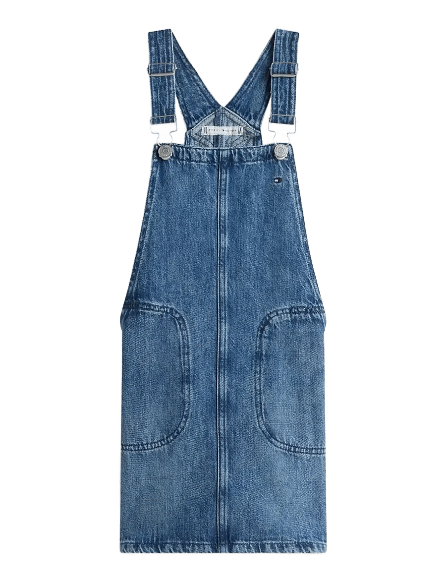 Tommy Hilfiger - STAR FLAG DUNGAREE DRESS - latzkleid - heritagestardenim - 1