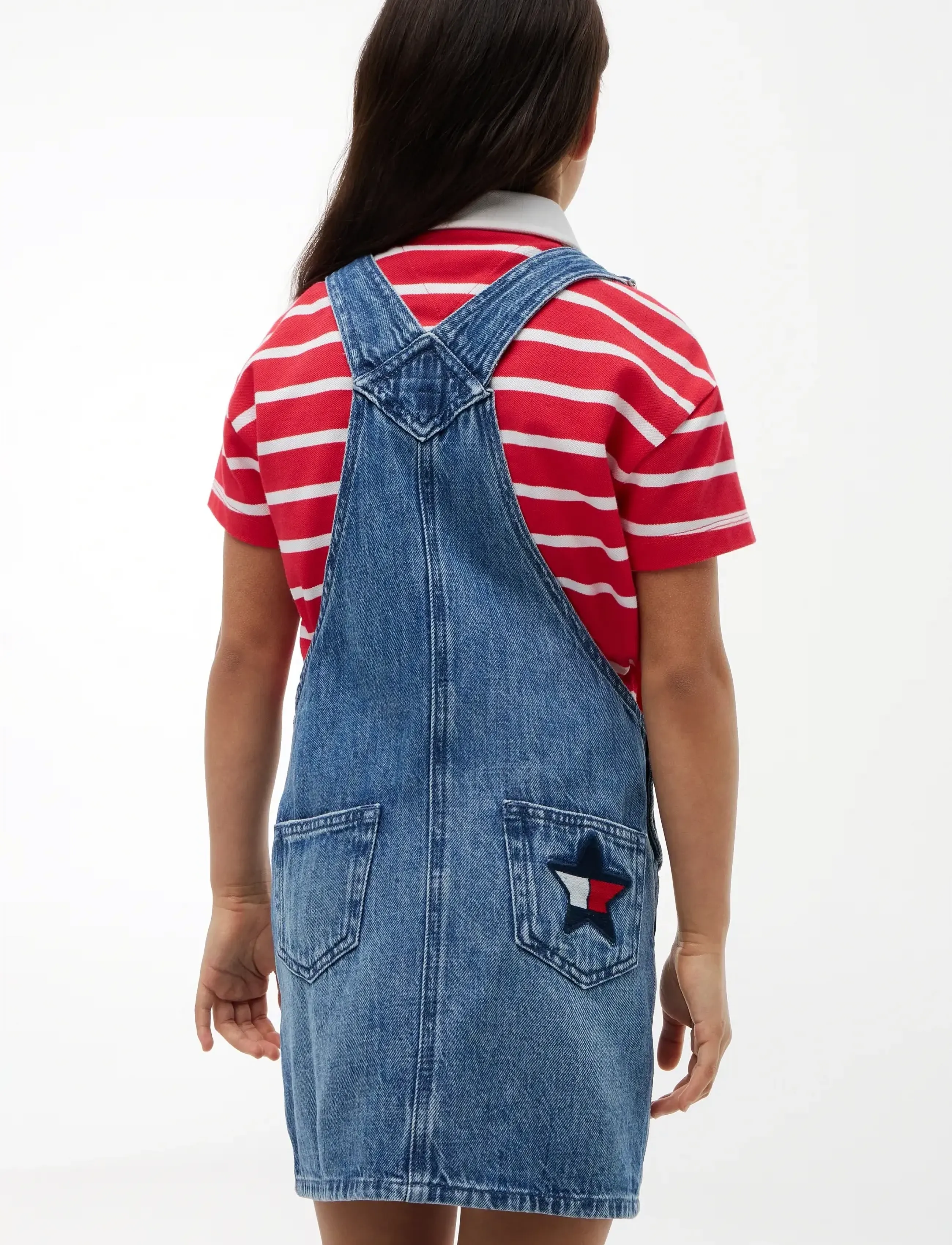 Tommy Hilfiger - STAR FLAG DUNGAREE DRESS - latzkleid - heritagestardenim - 3