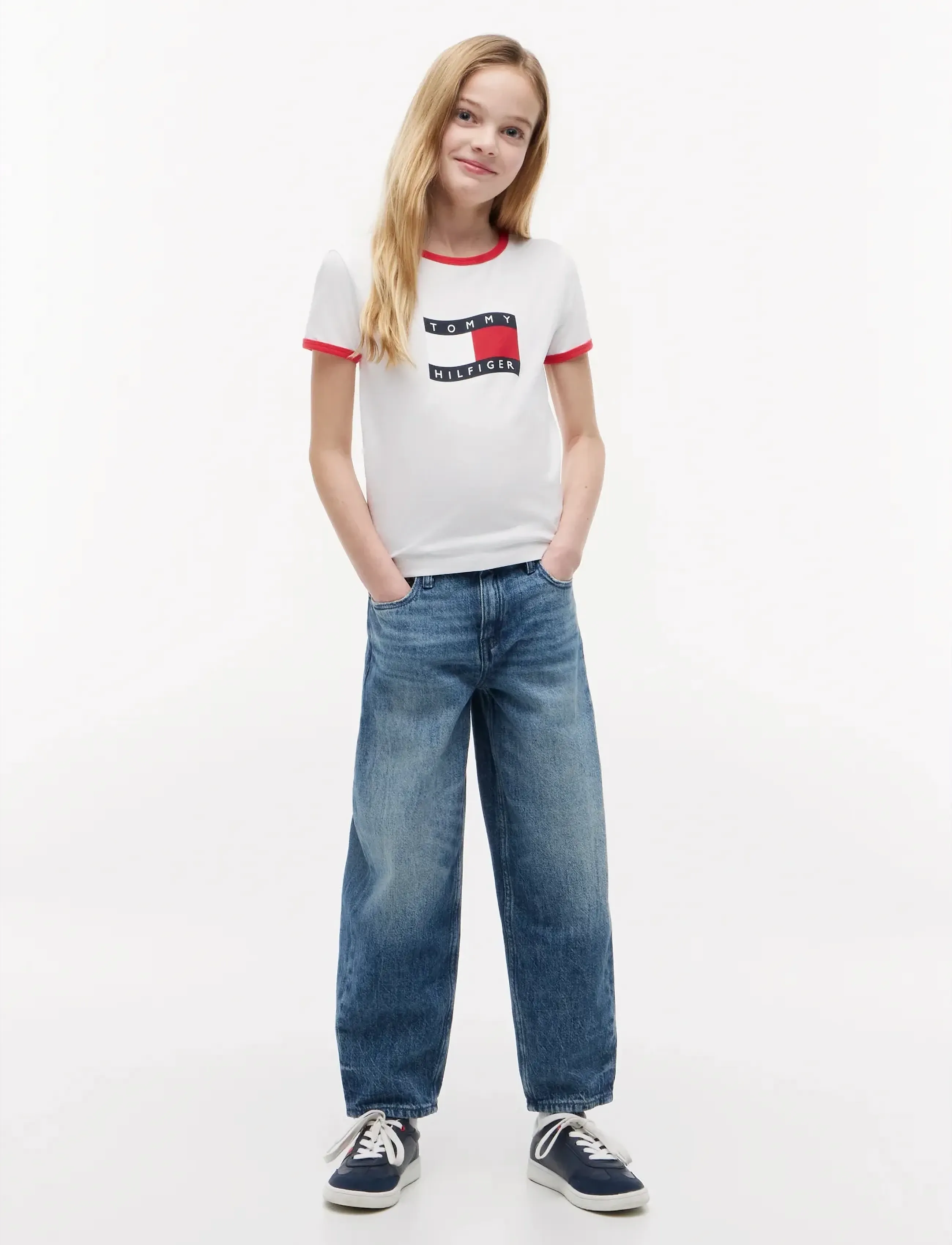Tommy Hilfiger - BARREL STARS - loose jeans - heritagestardenim - 3