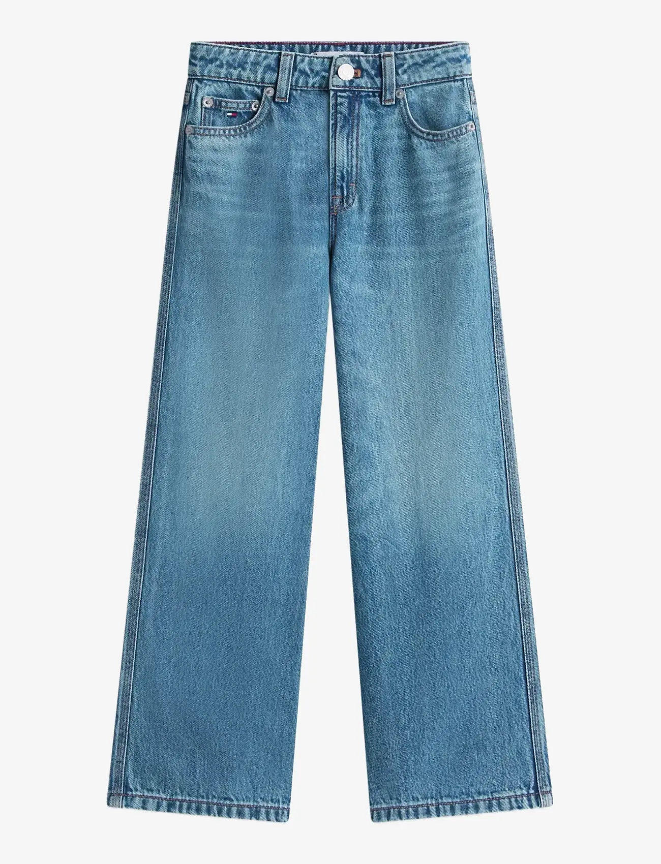 Tommy Hilfiger - MABEL WIDE LEG - brede jeans - mediumused - 1