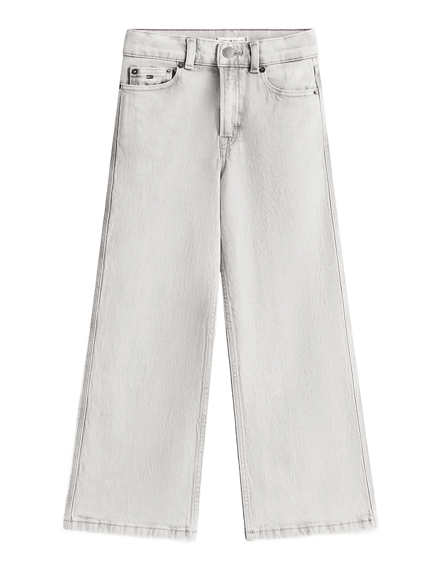 Tommy Hilfiger - MABEL GREY - hosen mit weitem bein - icegrey - 1