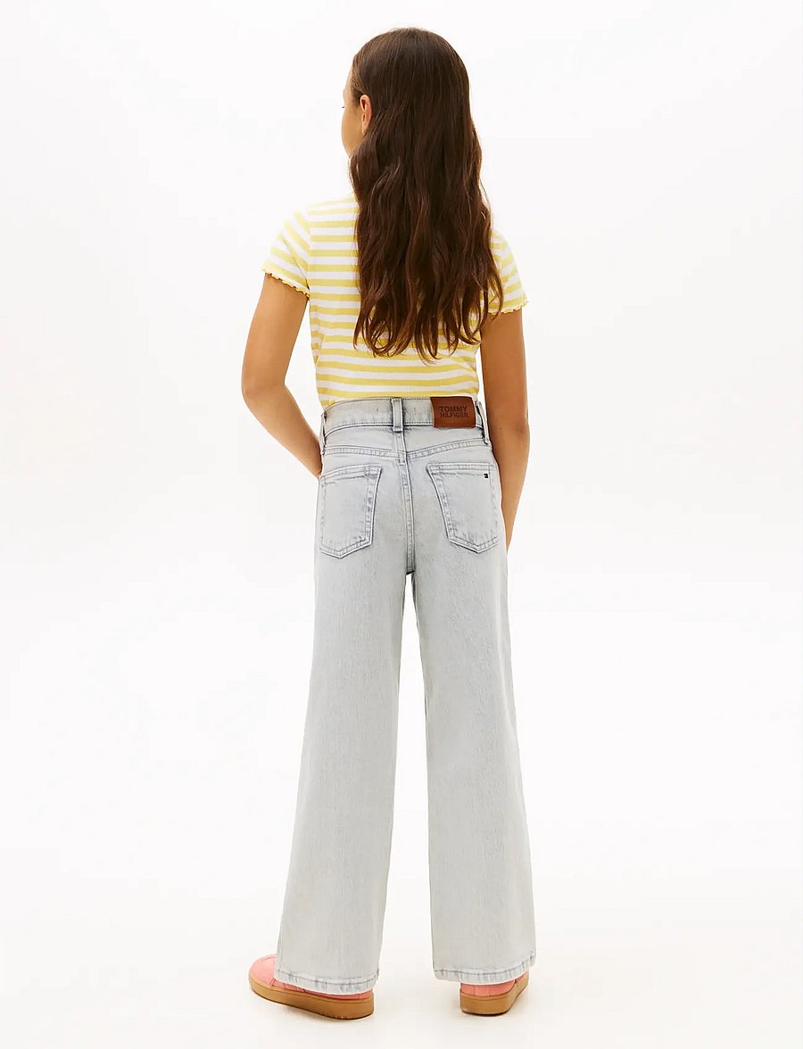 Tommy Hilfiger - MABEL GREY - hosen mit weitem bein - icegrey - 2