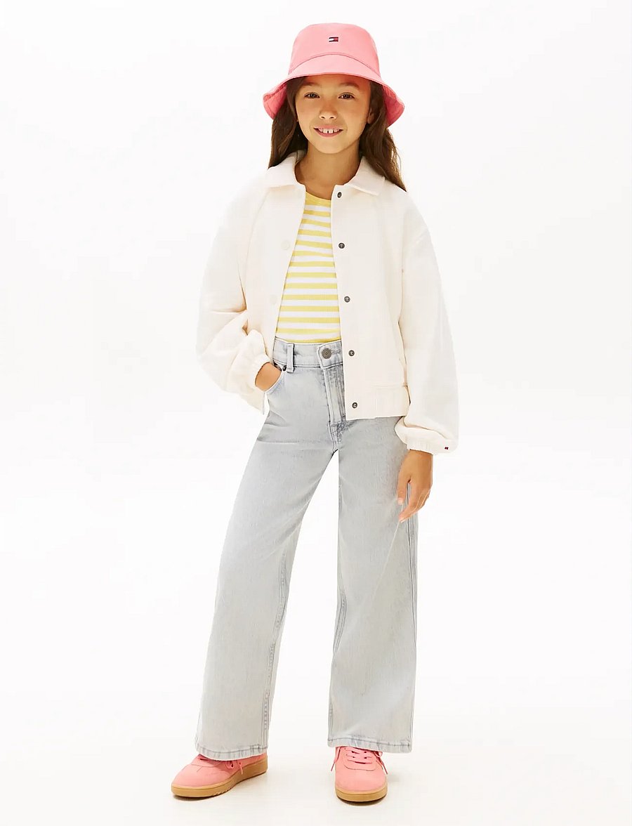 Tommy Hilfiger - MABEL GREY - hosen mit weitem bein - icegrey - 3