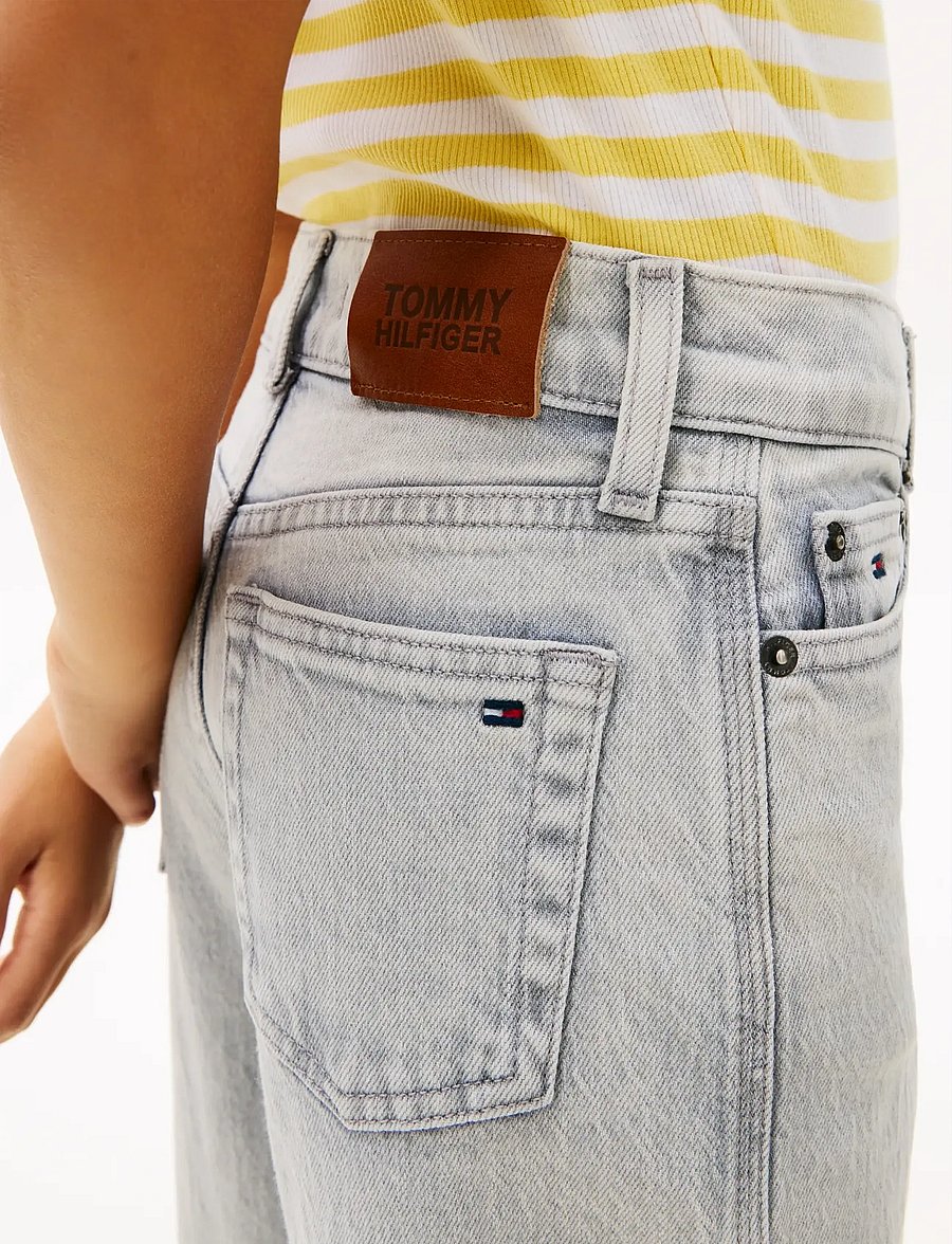 Tommy Hilfiger - MABEL GREY - hosen mit weitem bein - icegrey - 4