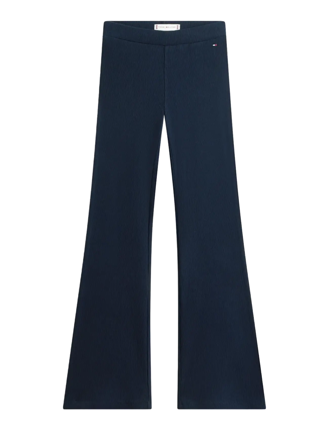 Tommy Hilfiger RIB FLARE LEGGING - Deals - DARK NIGHT NAVY / navy
