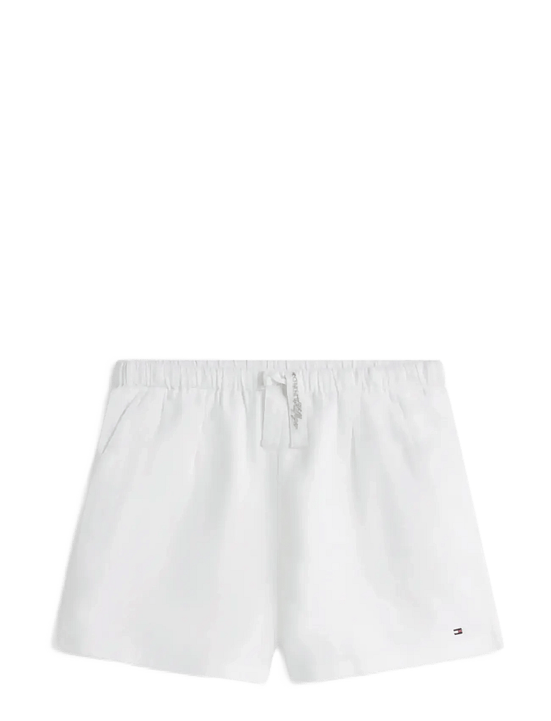 Tommy Hilfiger - PULL ON LINEN SHORT - casual shorts - white - 1
