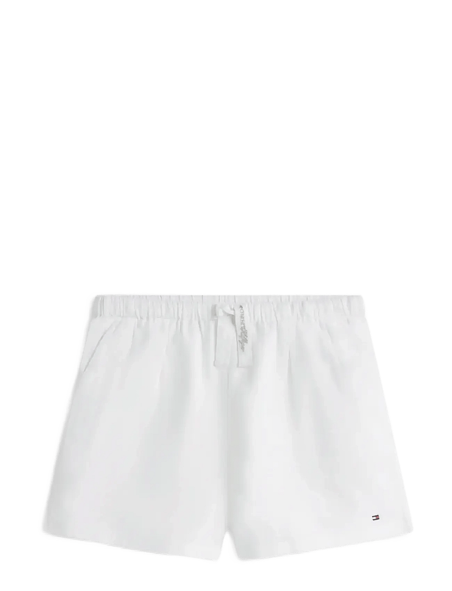 Tommy Hilfiger - PULL ON LINEN SHORT - casual shorts - white - 1