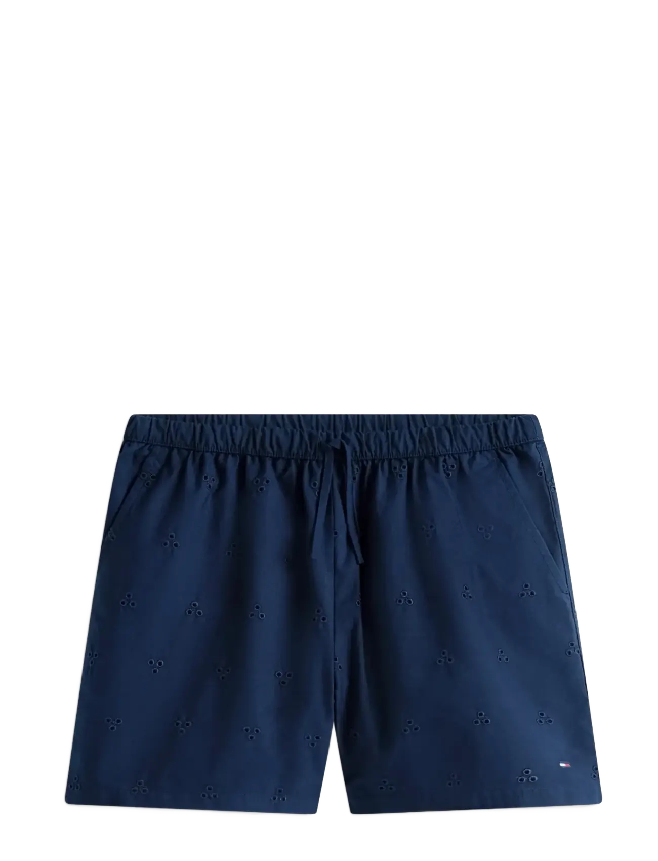 Tommy Hilfiger BRODERIE ANGLAISE SHORT - Tommy Hilfiger - DARK NIGHT NAVY / navy