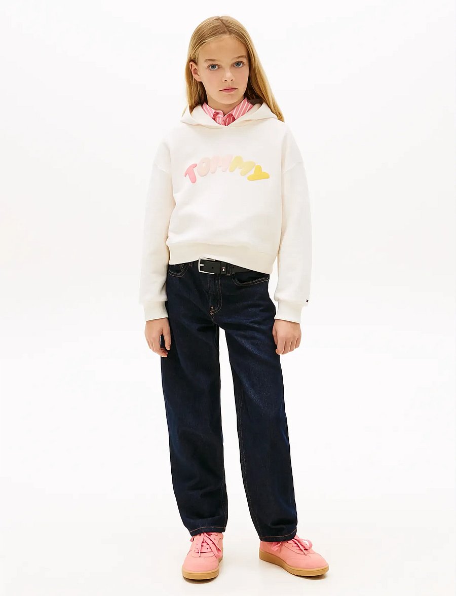 Tommy Hilfiger - TOMMY PUFF PRINT HOODIE - kapuzenpullover - ancient white - 3