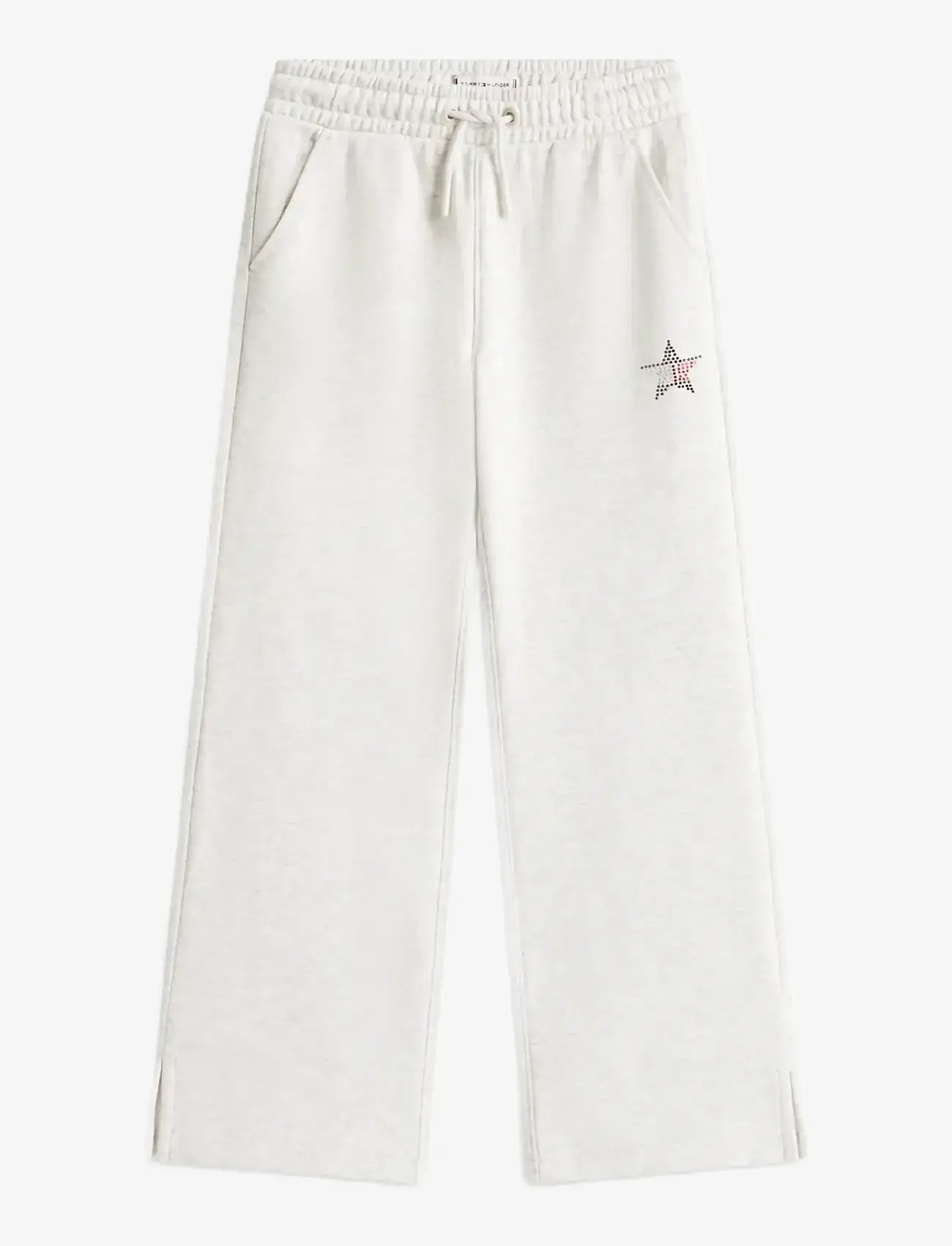 Tommy Hilfiger - STAR SWEATPANT - sweatpants - light grey heather - 1