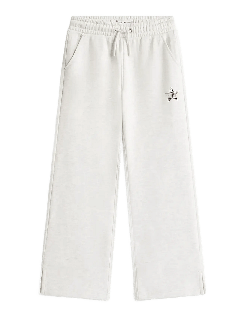 Tommy Hilfiger - STAR SWEATPANT - sweatpants - light grey heather - 1
