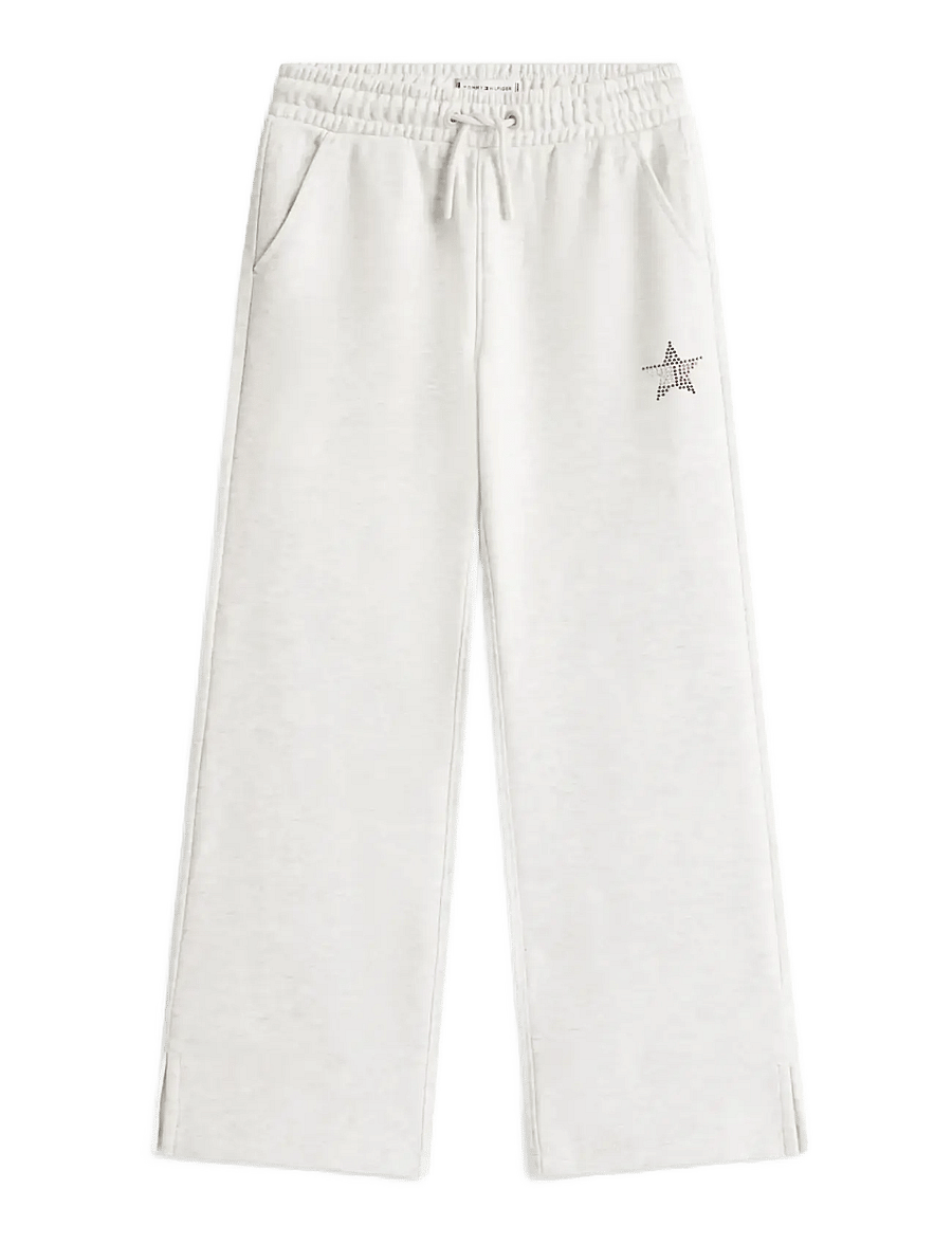 Tommy Hilfiger - STAR SWEATPANT - jogginghosen - light grey heather - 1