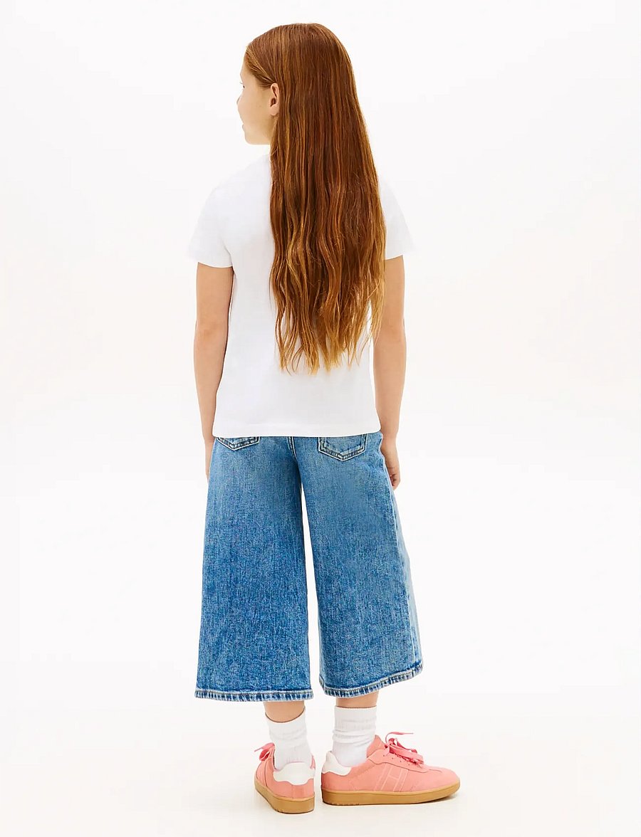 Tommy Hilfiger - TOMMY PUFF PRINT TEE SS - kortærmede t-shirts - white - 2