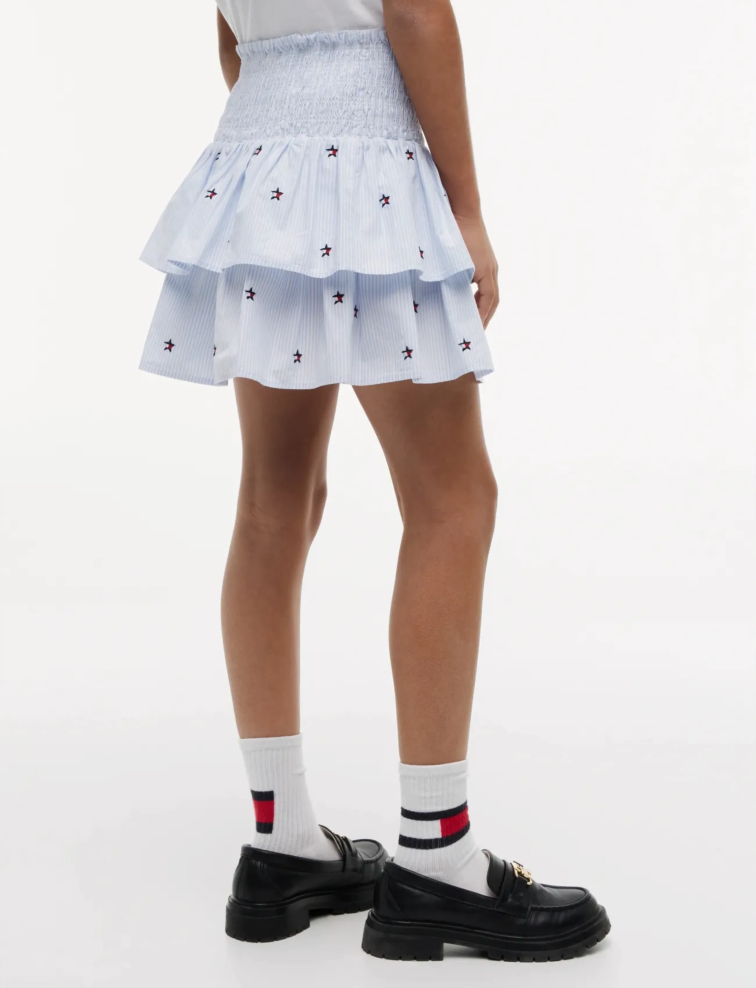 Tommy Hilfiger - STAR STRIPES SKIRT - korte nederdele - sweet blue stripes - 2