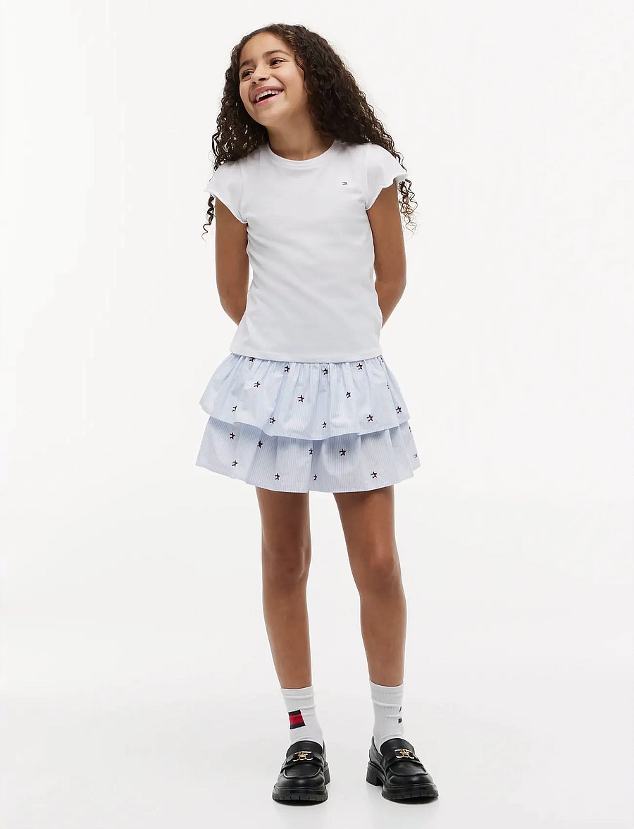 Tommy Hilfiger - STAR STRIPES SKIRT - jupes courtes - sweet blue stripes - 3