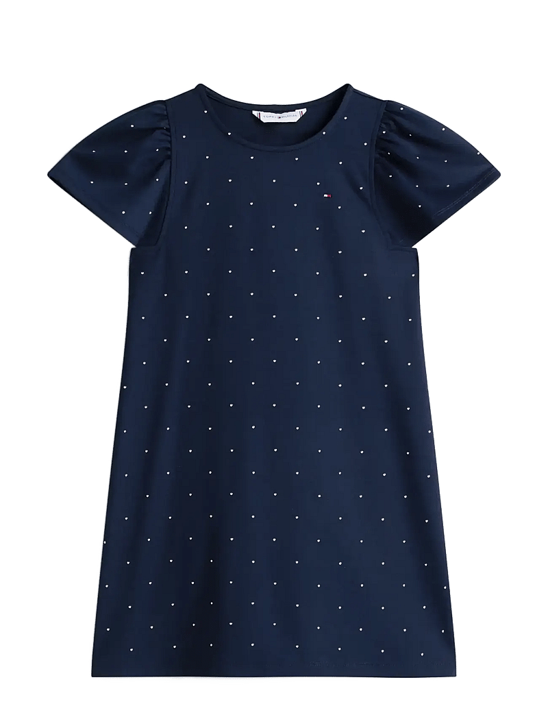 Tommy Hilfiger Festive Stud Aline Dress Ss short-sleeved casual dresses shop at Booztlet Tommy Hilfiger Festive Stud Aline Dress Ss short-sleeved casual dresses shop at Booztlet