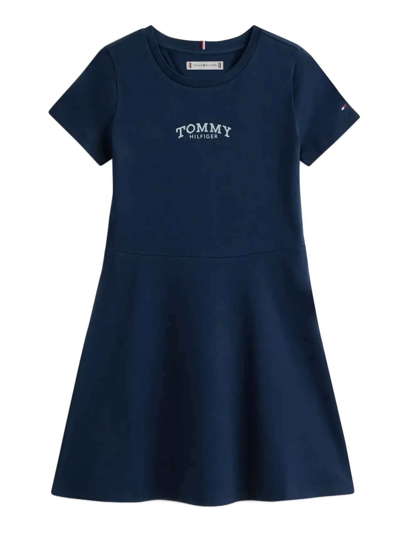 Tommy Hilfiger SKATER DRESS SS - Kinder 98-134 - DARK NIGHT NAVY / navy