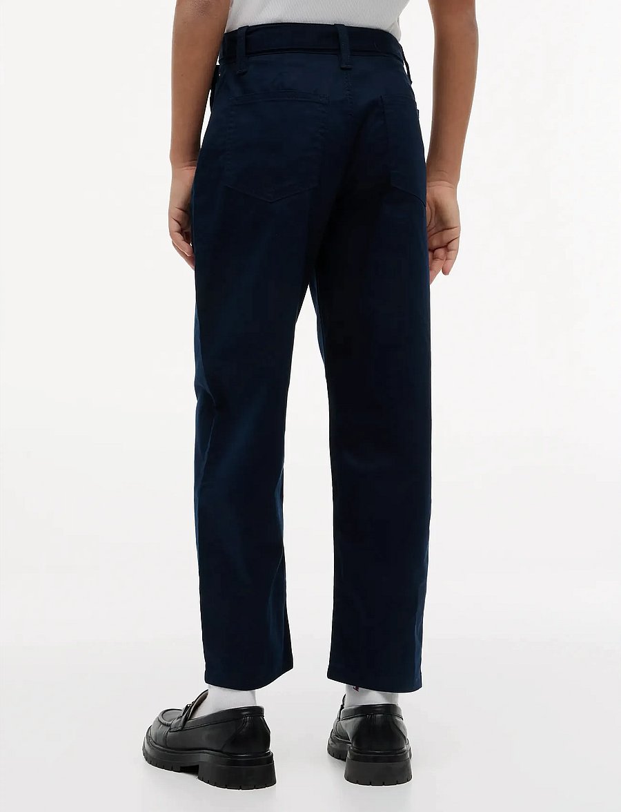 Tommy Hilfiger - BARREL PANTS - bukser - dark night navy - 2