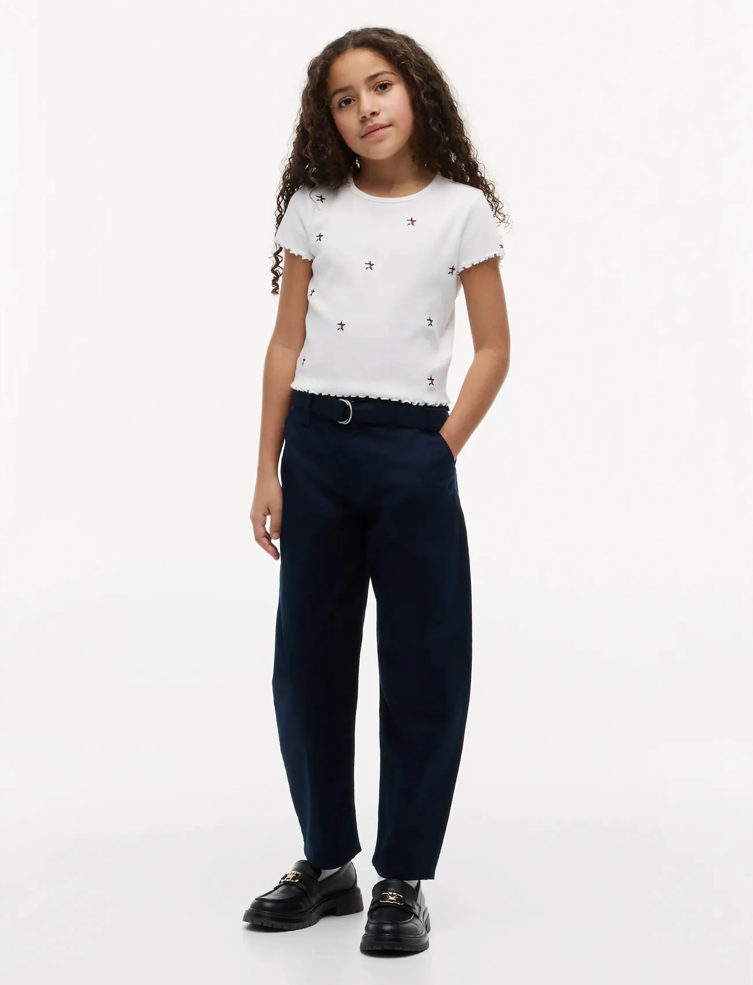 Tommy Hilfiger - BARREL PANTS - trousers - dark night navy - 3