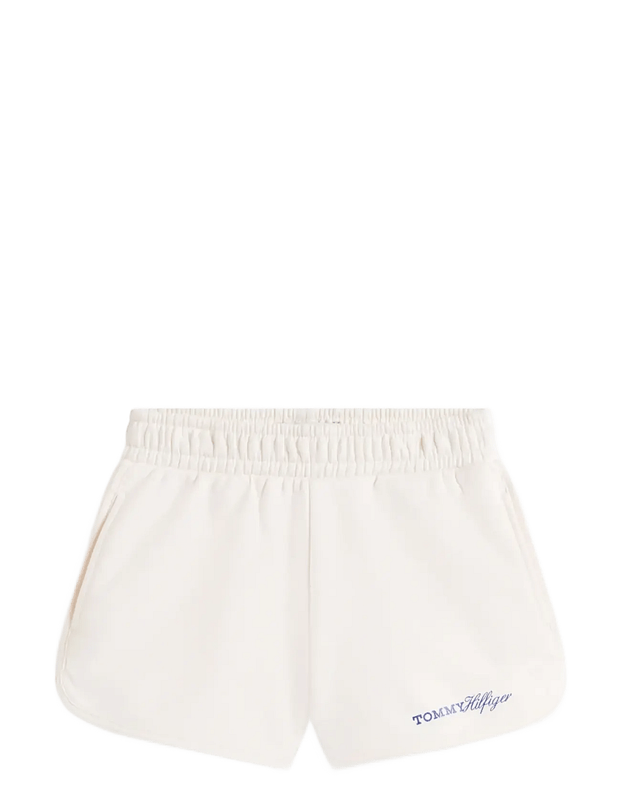 Tommy Hilfiger - GLITTER TOMMY SHORT - sweatshorts - ancient white - 1