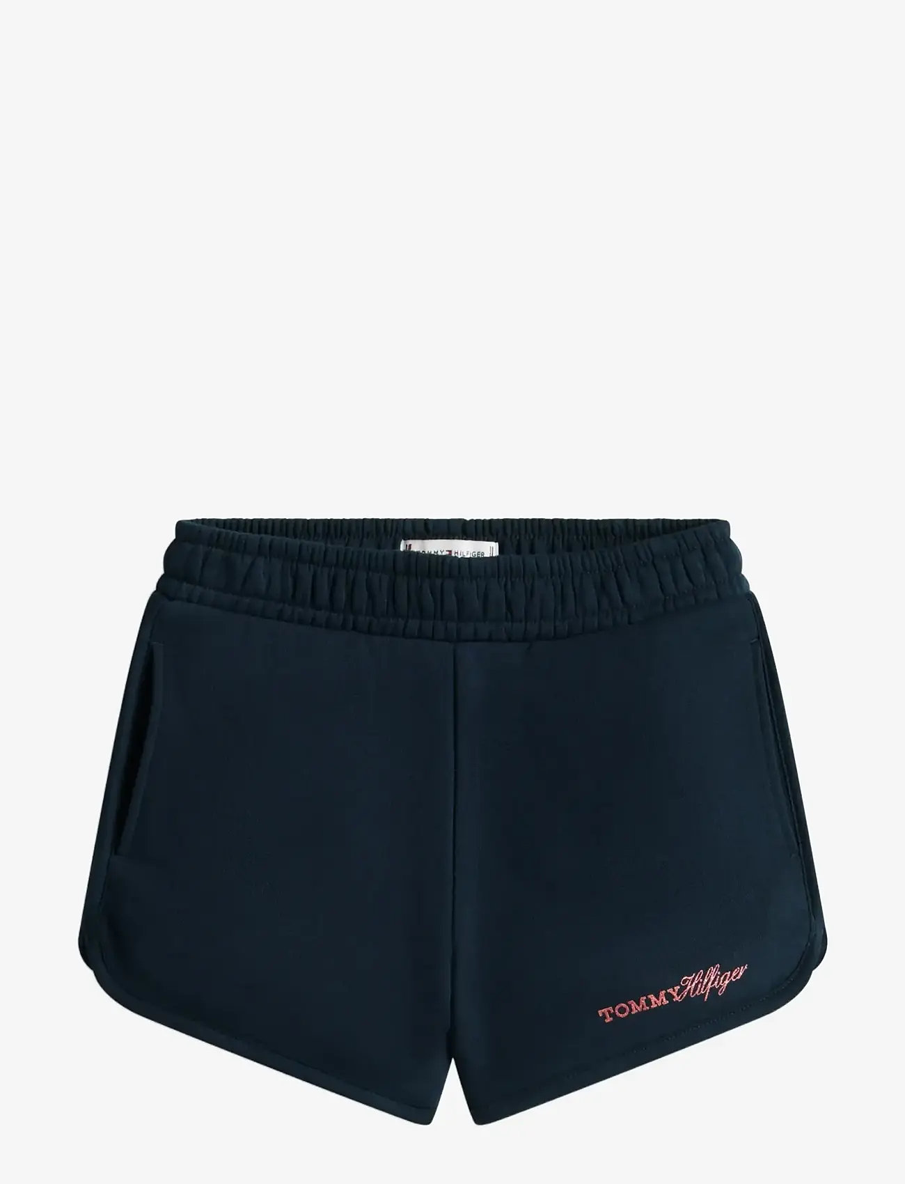 Tommy Hilfiger - GLITTER TOMMY SHORT - lühikesed dressipüksid - dark night navy - 1