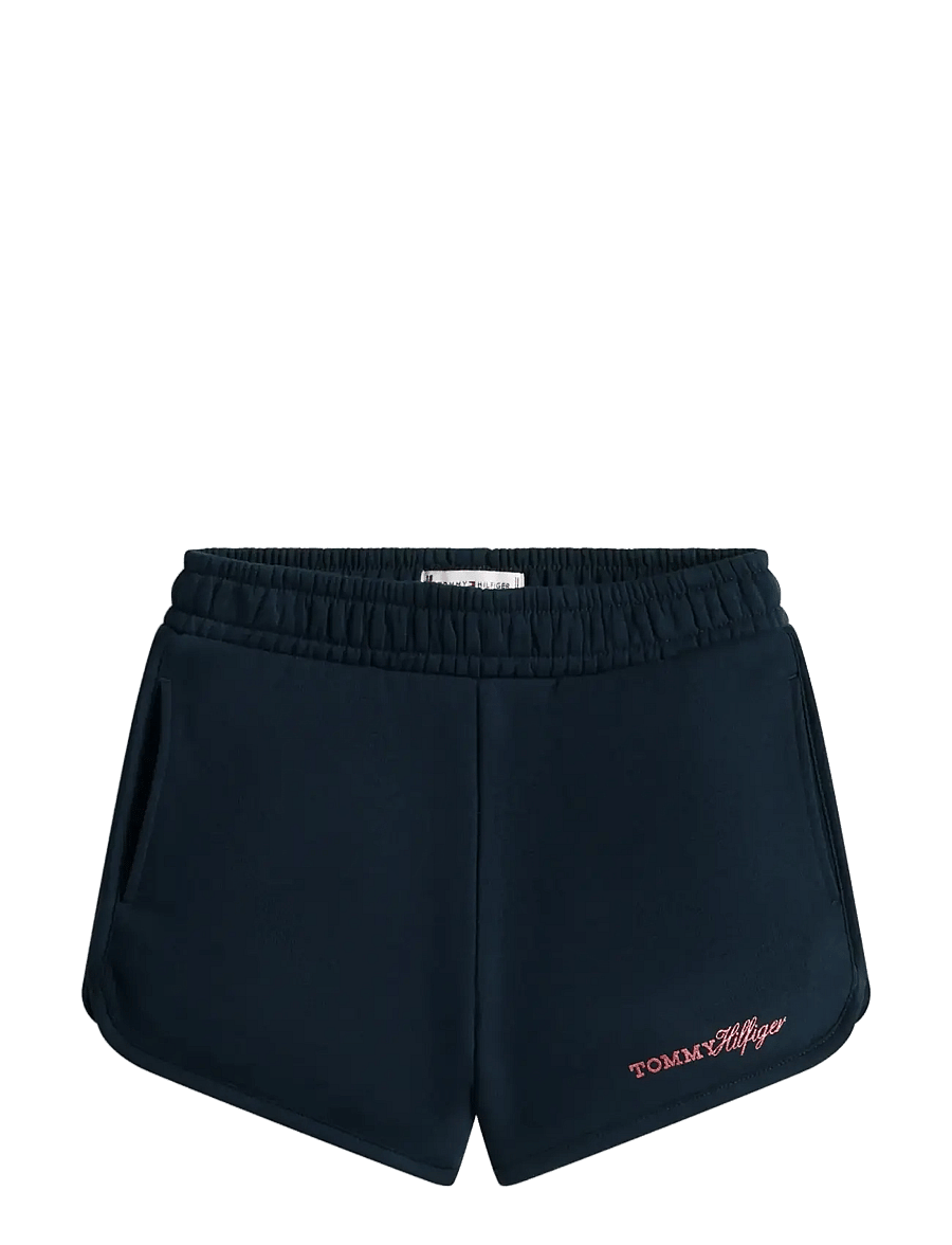 Tommy Hilfiger - GLITTER TOMMY SHORT - collegeshortsit - dark night navy - 1