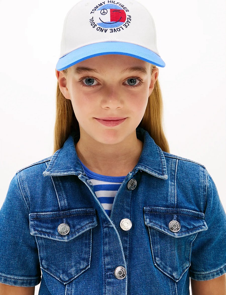 Tommy Hilfiger - DENIM TRUCKER DRESS SS - kurzärmelige freizeitkleider - truebluedenim - 2