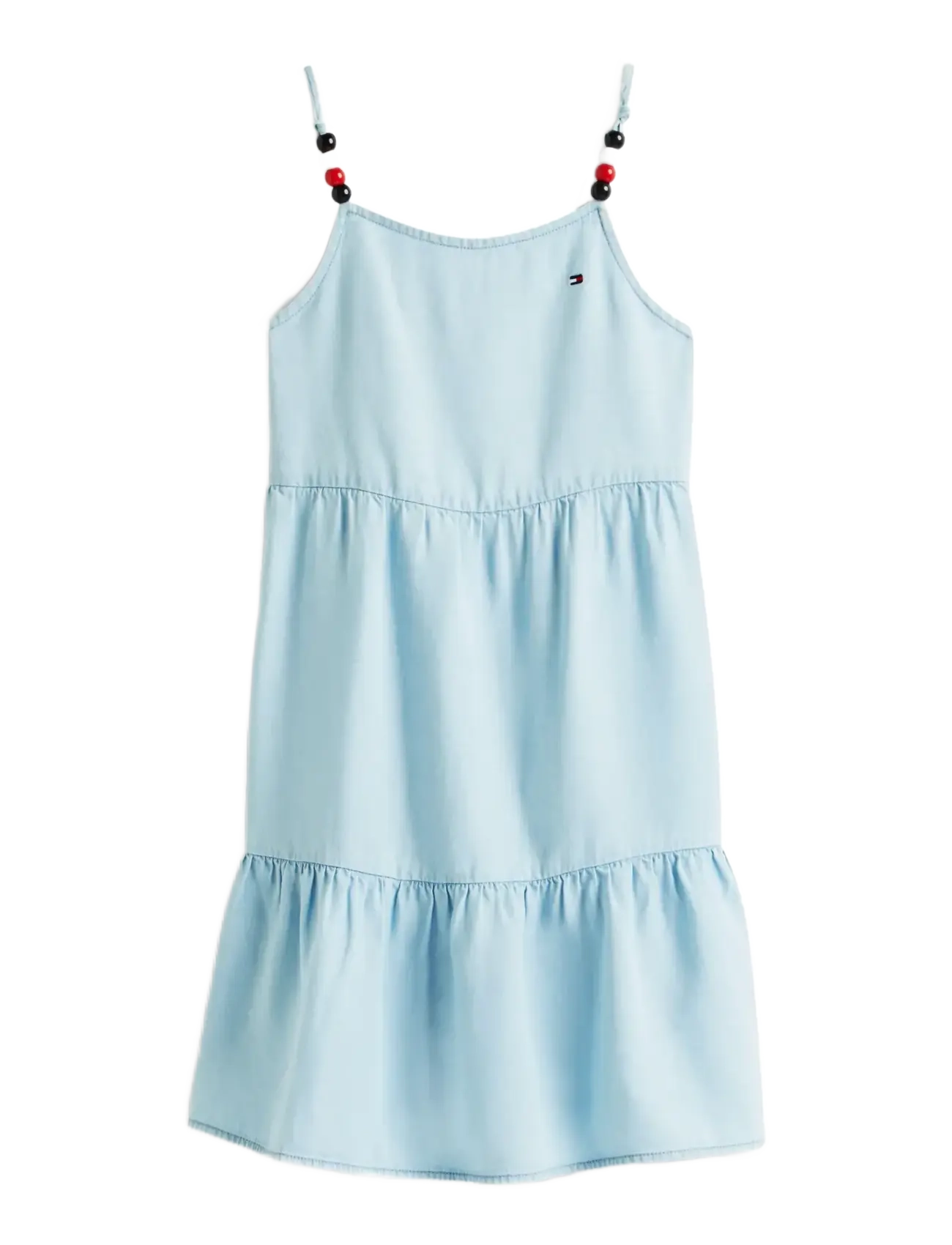 Tommy Hilfiger TENCEL STRAP DRESS - Kjoler & nederdele - DENIM / blue